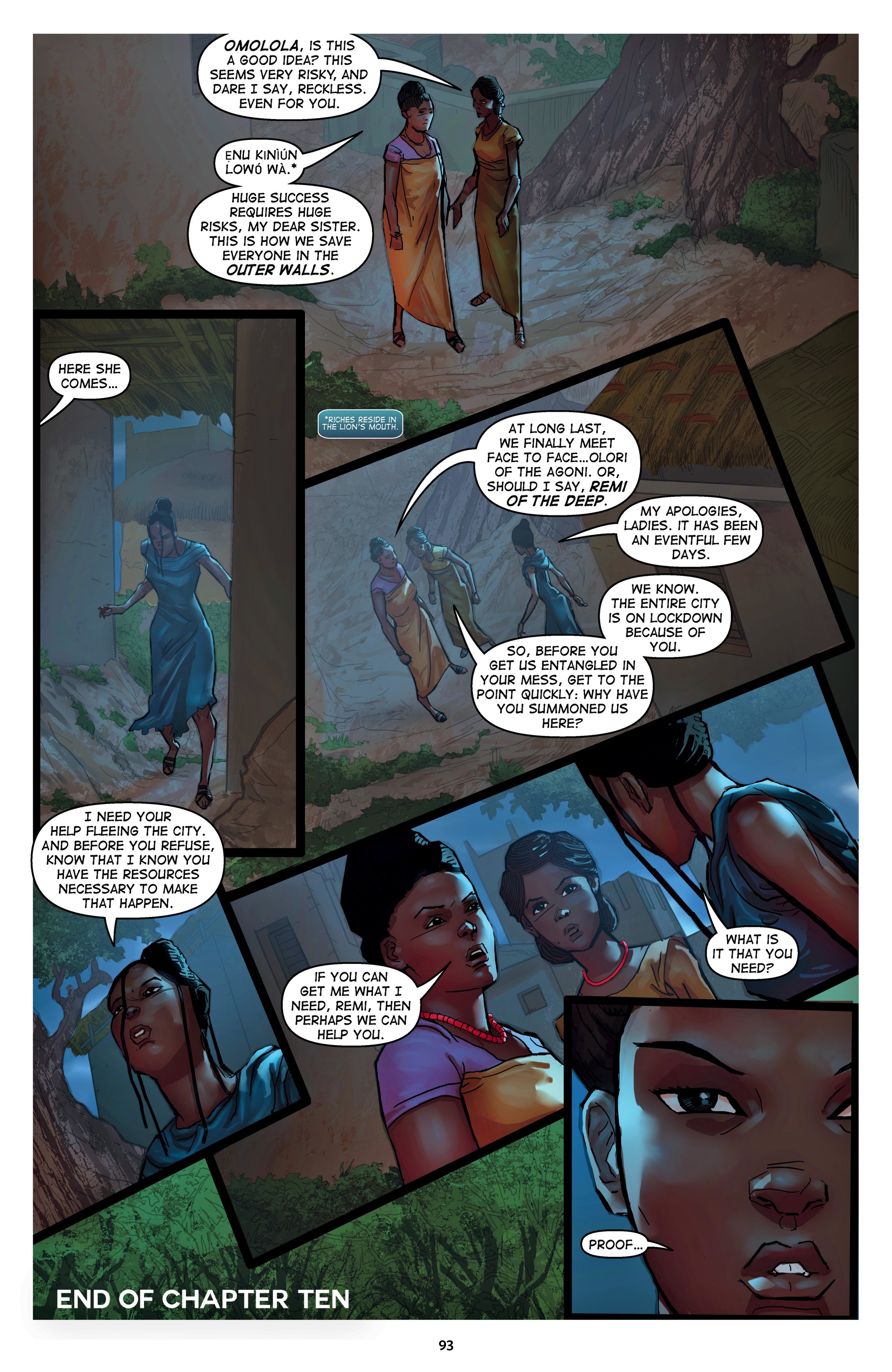 Iyanu: Child of Wonder (2021-) issue Vol. 2 - Page 93