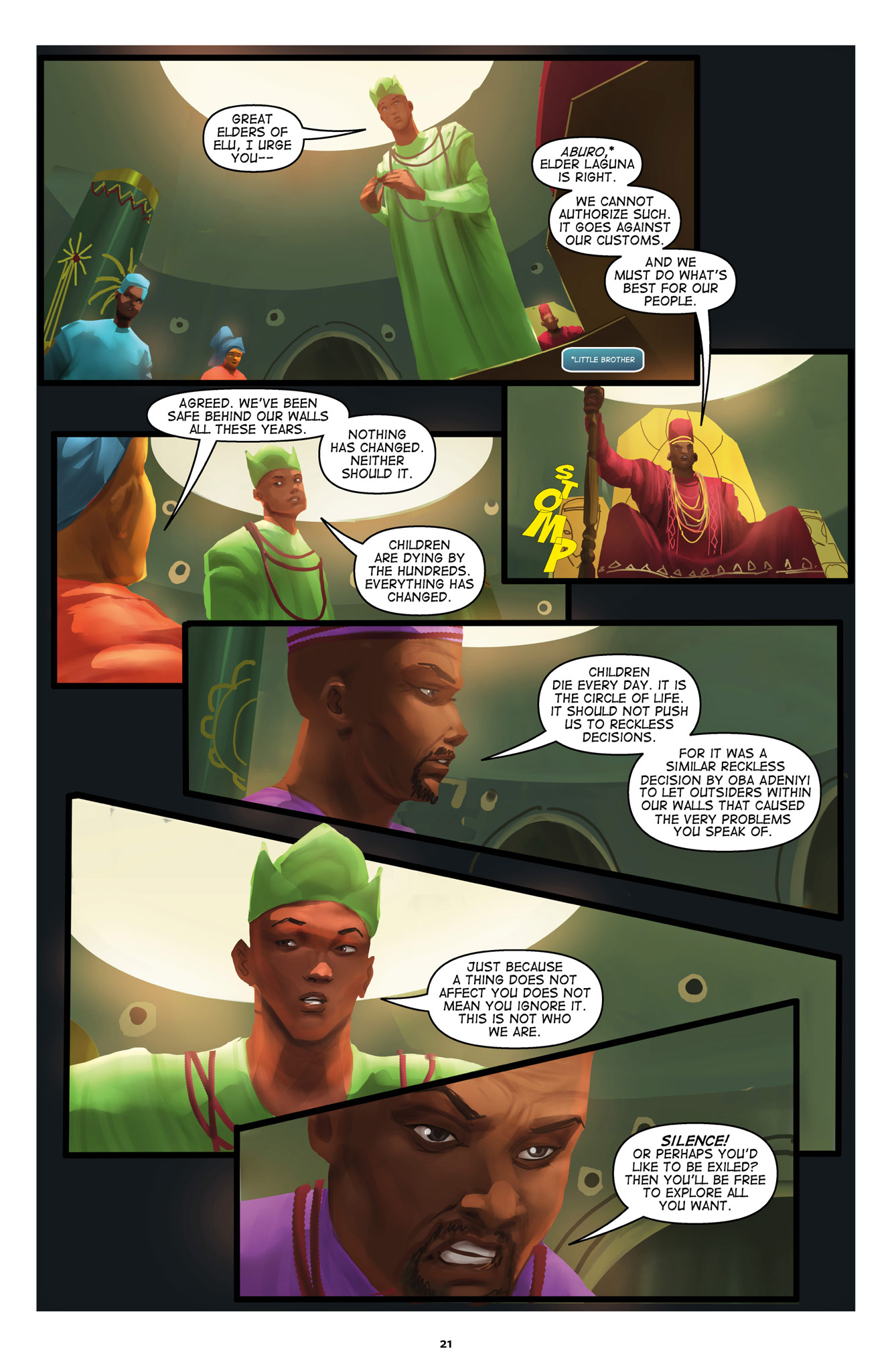 <{ $series->title }} issue Vol. 1 - Page 22