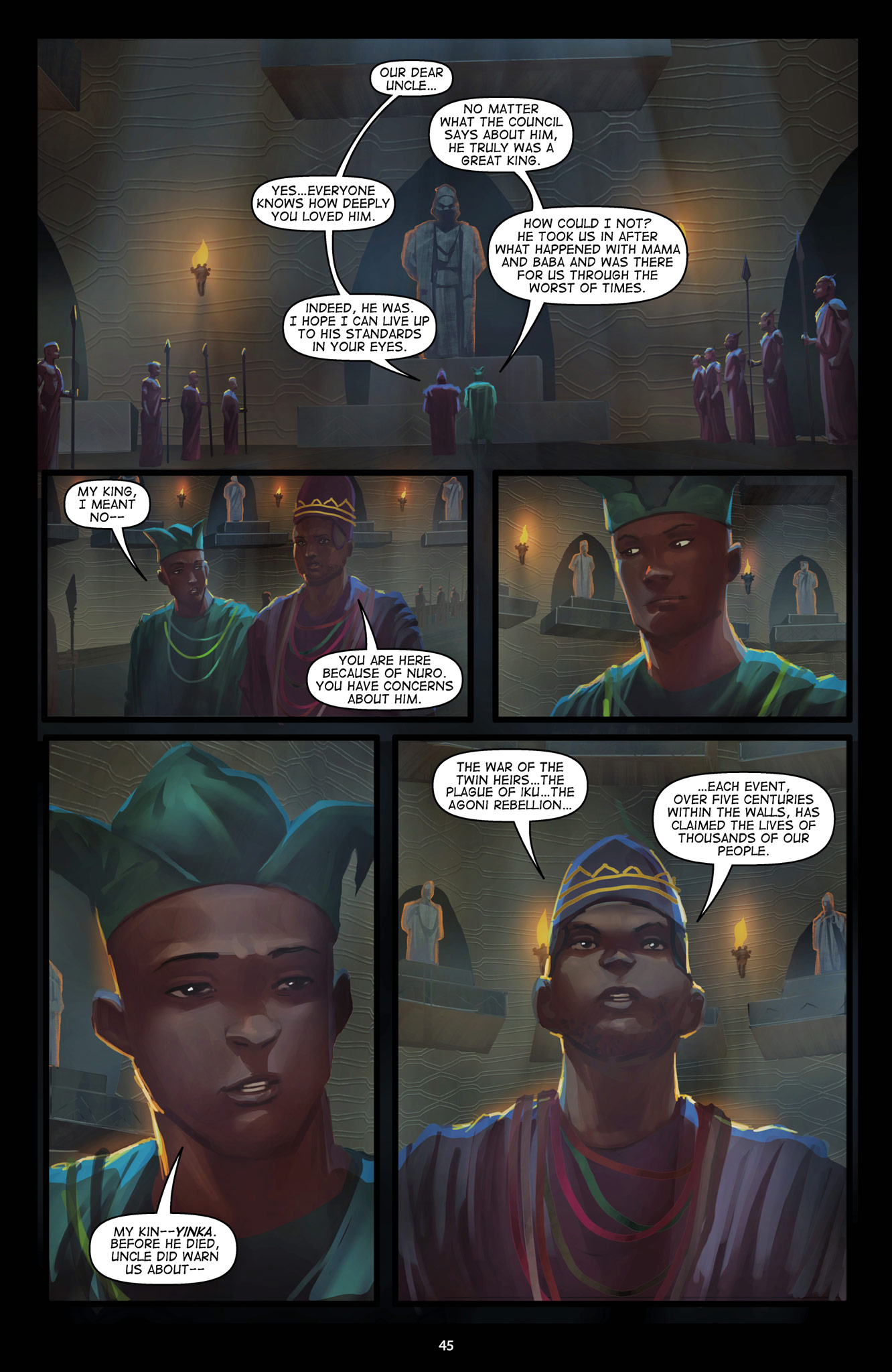 Iyanu: Child of Wonder (2021-) issue Vol. 1 - Page 45