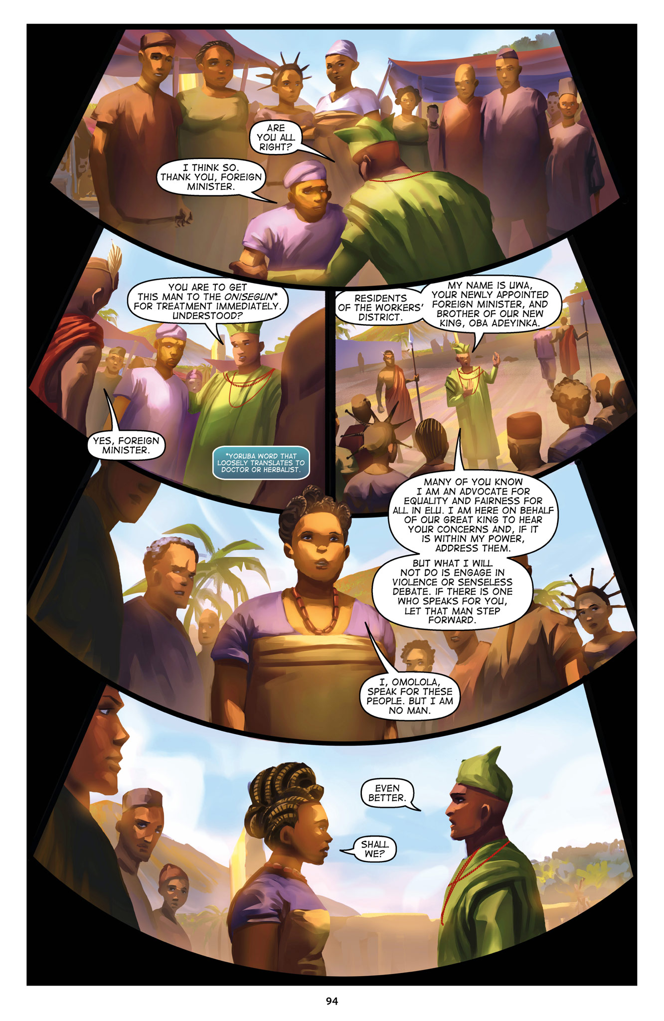 Iyanu: Child of Wonder (2021-) issue Vol. 1 - Page 91