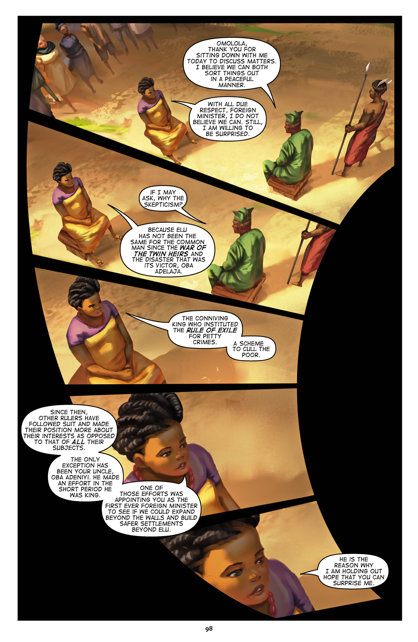 Iyanu: Child of Wonder (2021-) issue Vol. 1 - Page 95