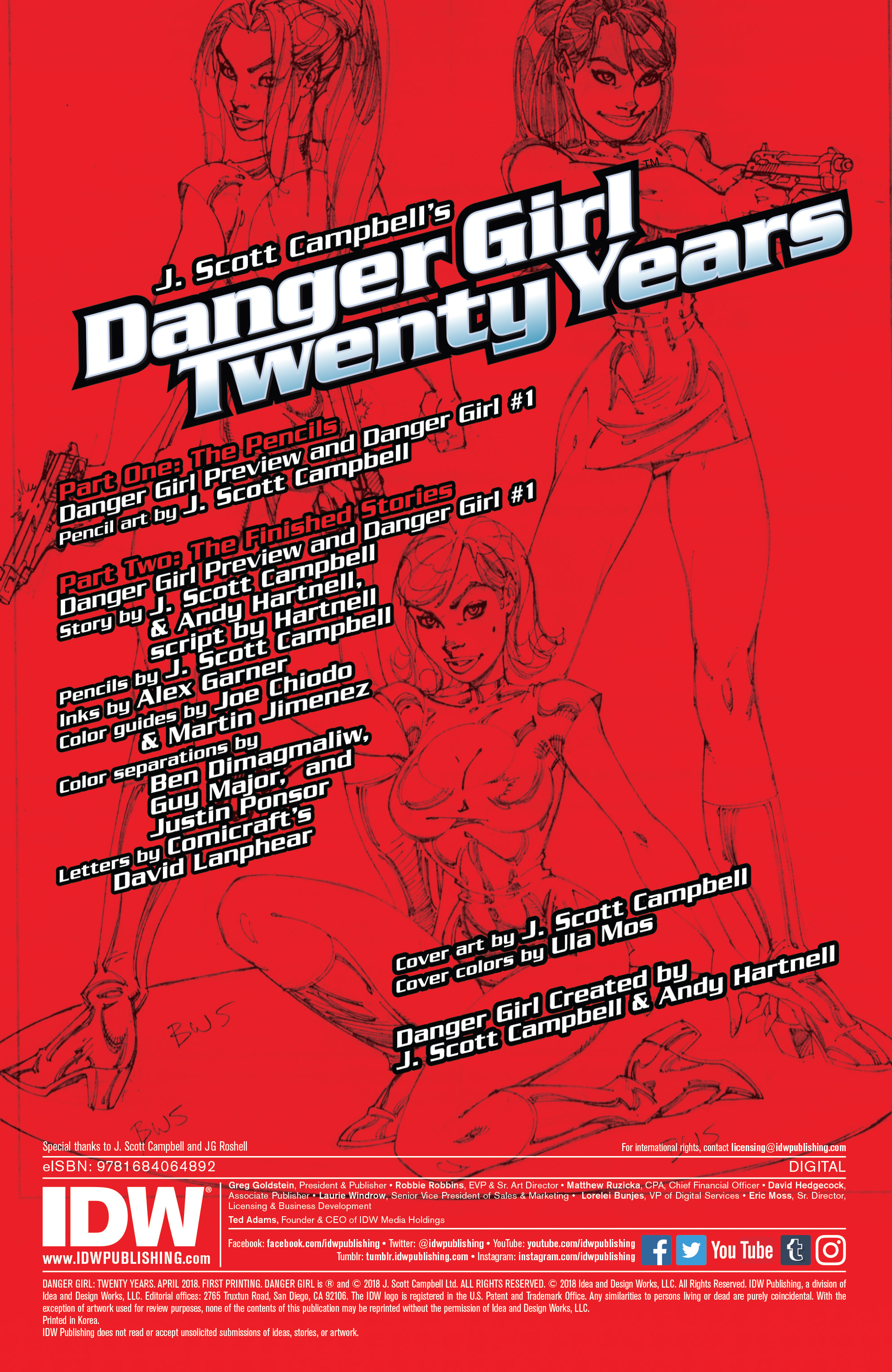J. Scott Campbell’s Danger Girl: 20th Anniversary! (2018): Chapter 1 - Page 2