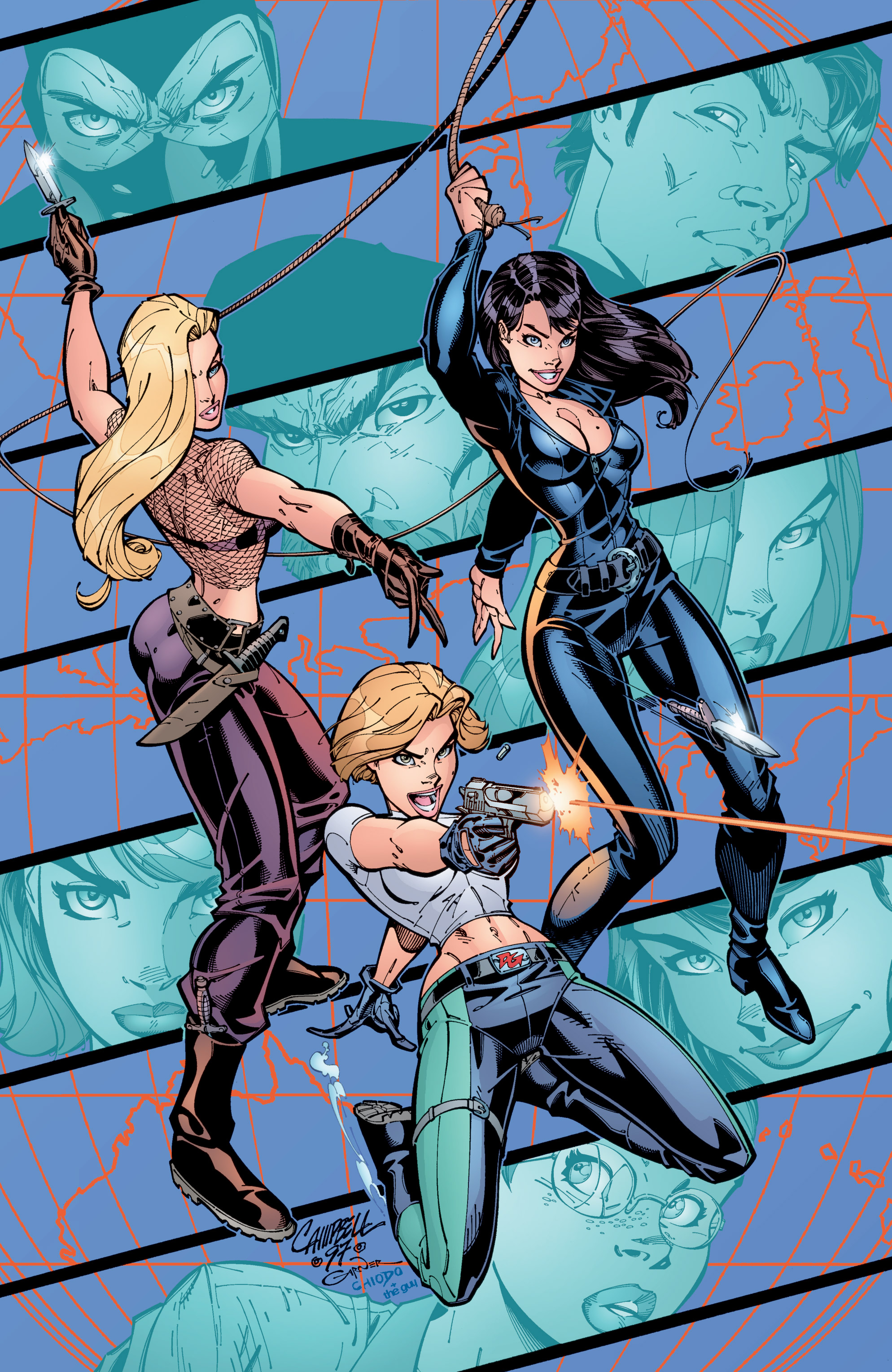 J. Scott Campbell's Danger Girl: 20th Anniversary! (2018) issue 1 - Page 57