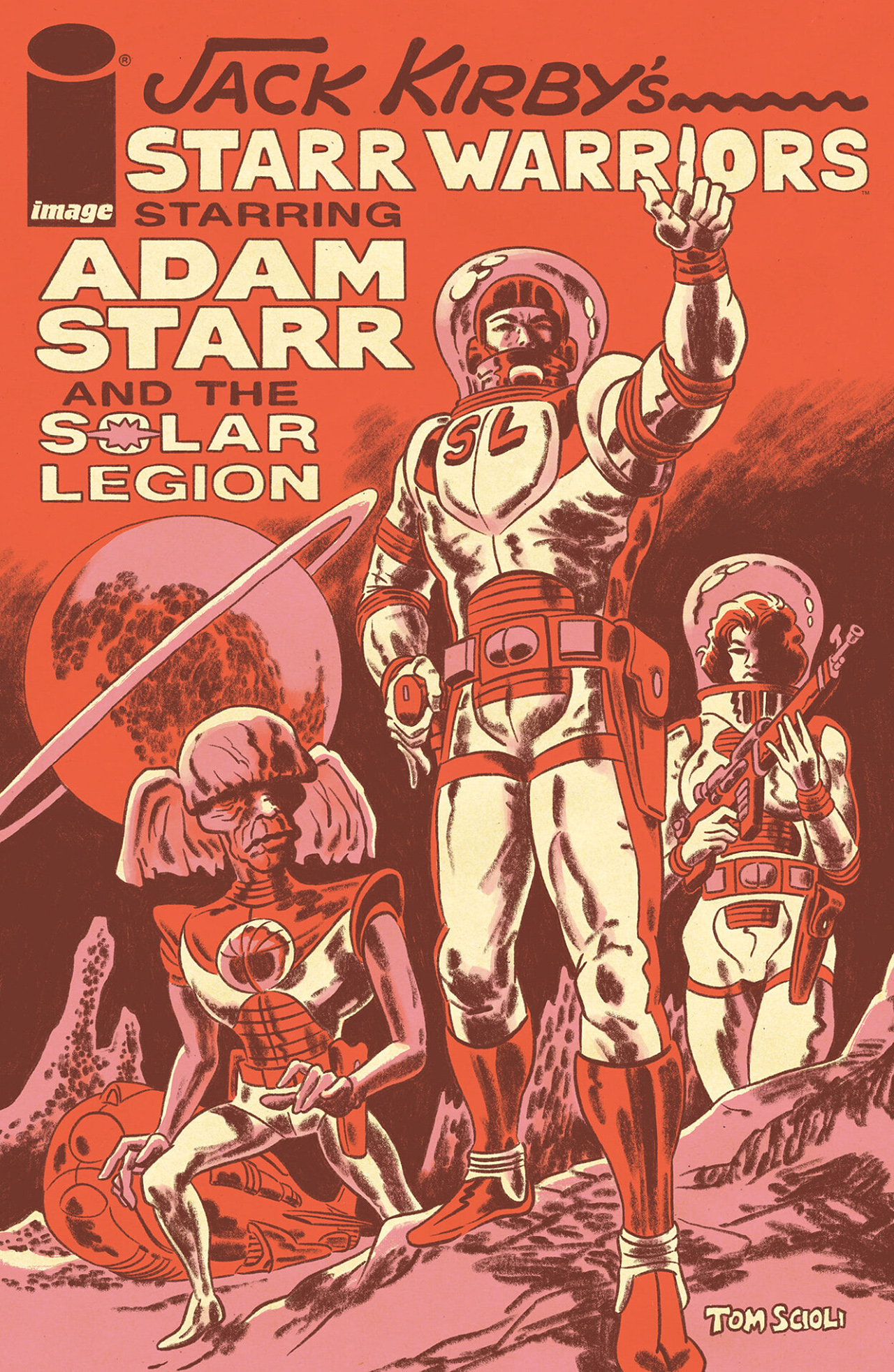 Jack Kirby&#039;s Starr Warriors: The Adventures of Adam Starr and the Solar Legion (2023-)-Jack Kirby's Starr Warriors: The Adventures of Adam Starr and the Solar Legion (2023-) #1