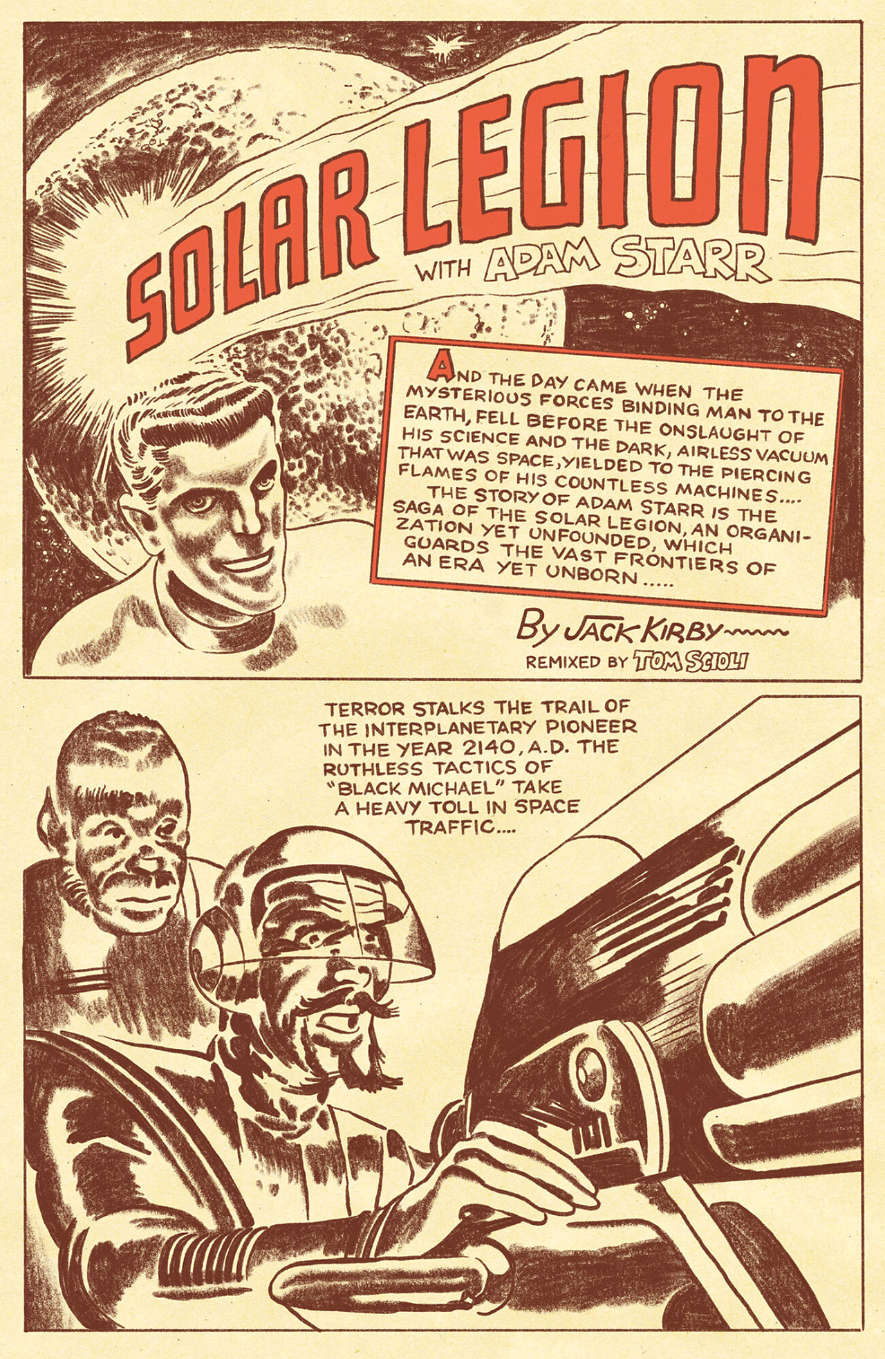 Jack Kirby's Starr Warriors: The Adventures of Adam Starr and the Solar Legion (2023-) issue 1 - Page 3