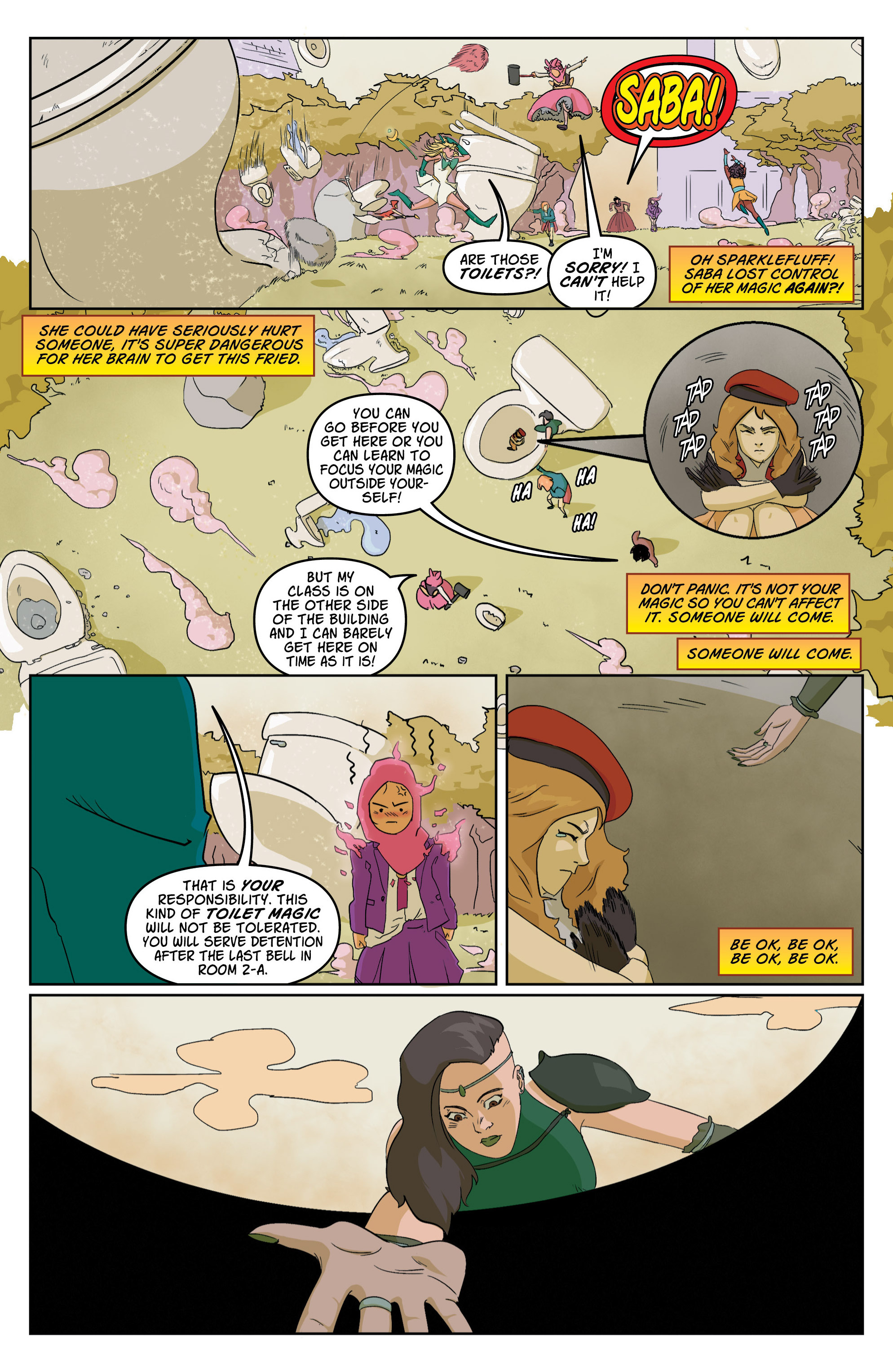 <{ $series->title }} issue 1 - Page 9