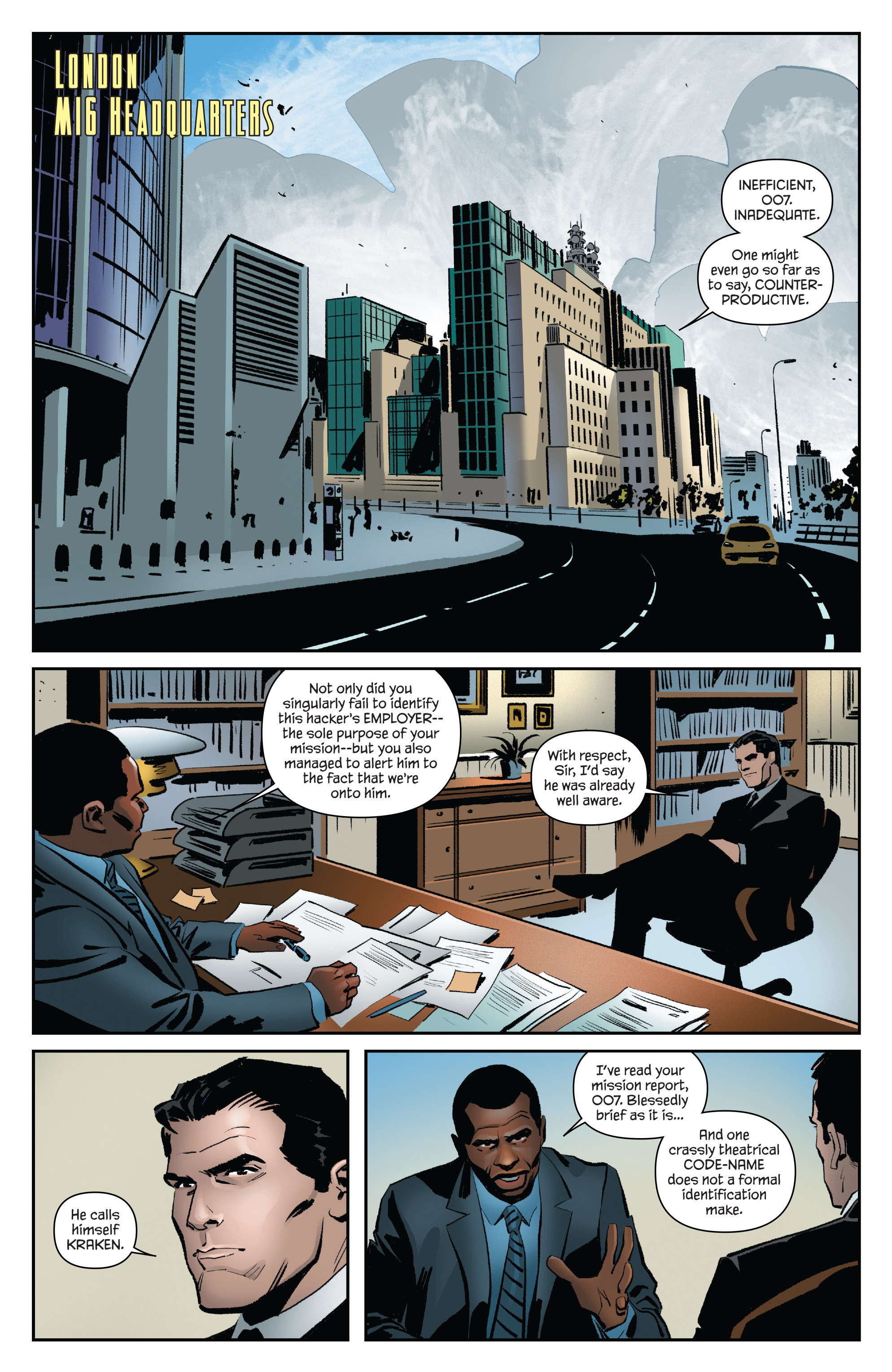 James Bond: Hammerhead (2016-) issue 1 - Page 12