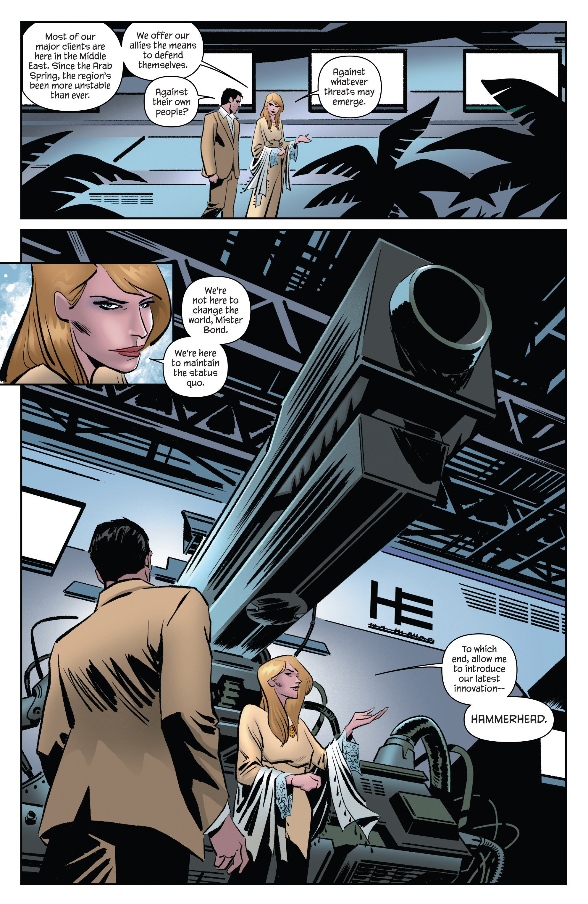 James Bond: Hammerhead (2016-) issue 1 - Page 20