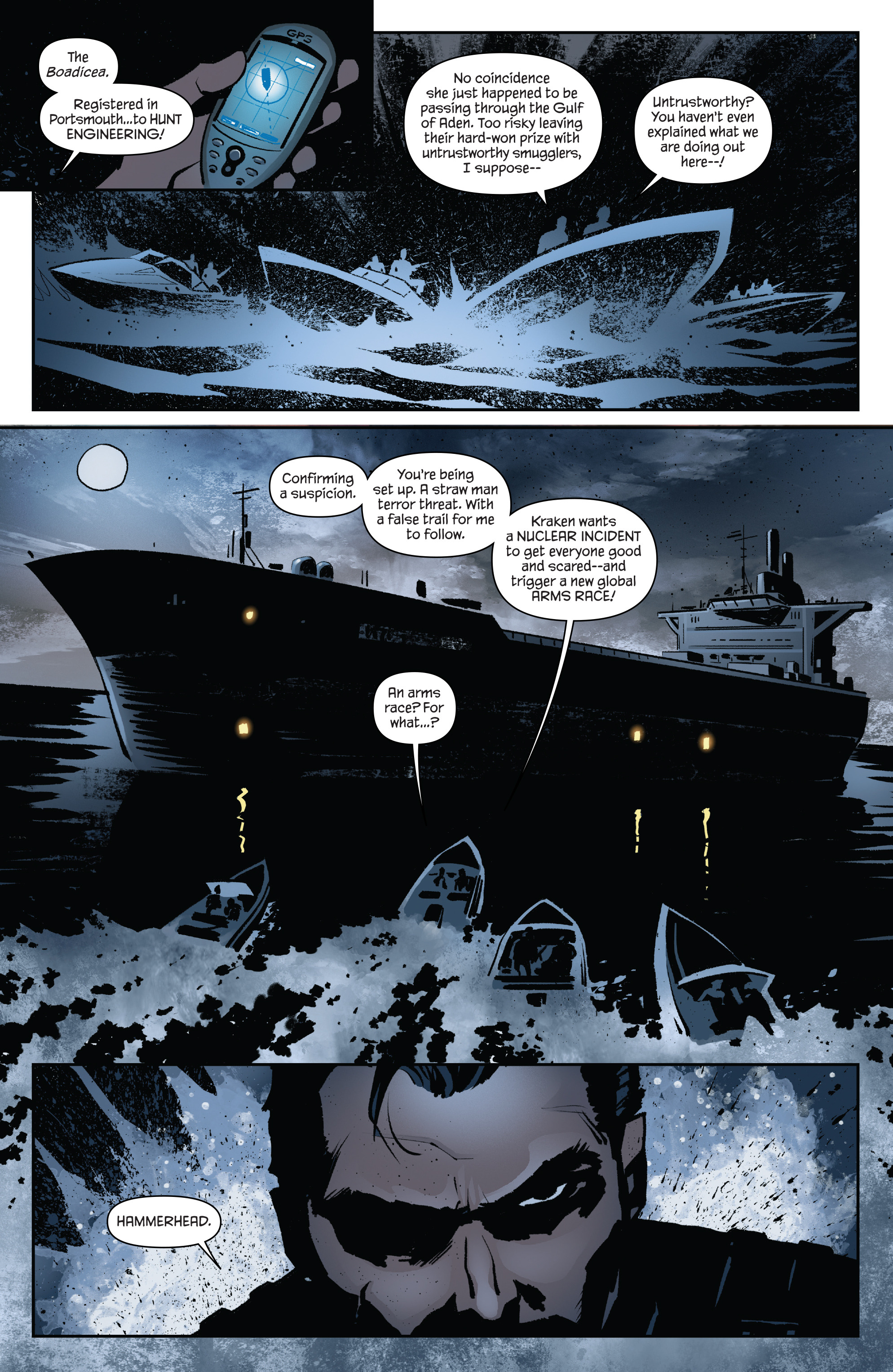 James Bond: Hammerhead (2016-) issue 4 - Page 12