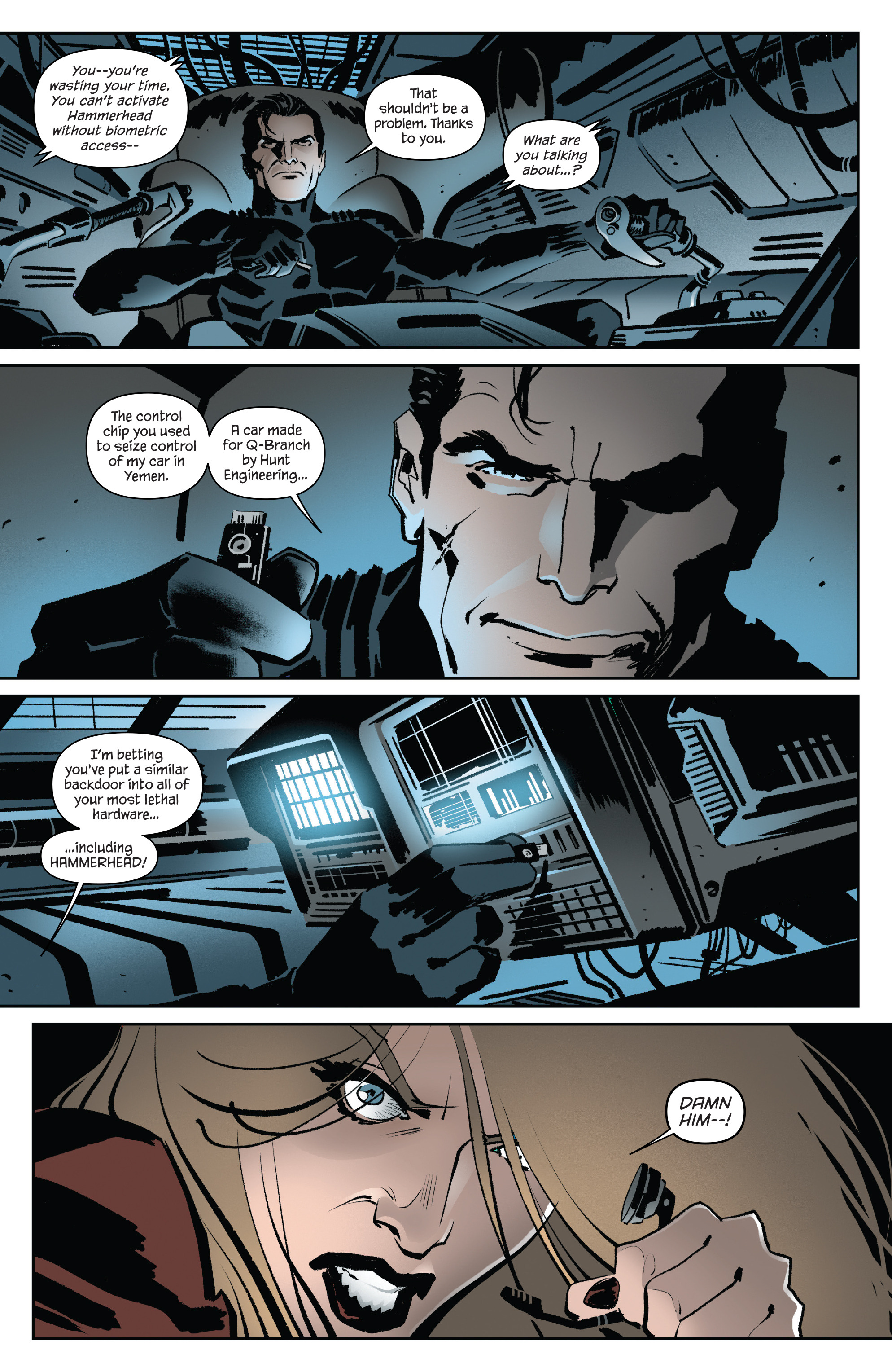 James Bond: Hammerhead (2016-) issue 6 - Page 9