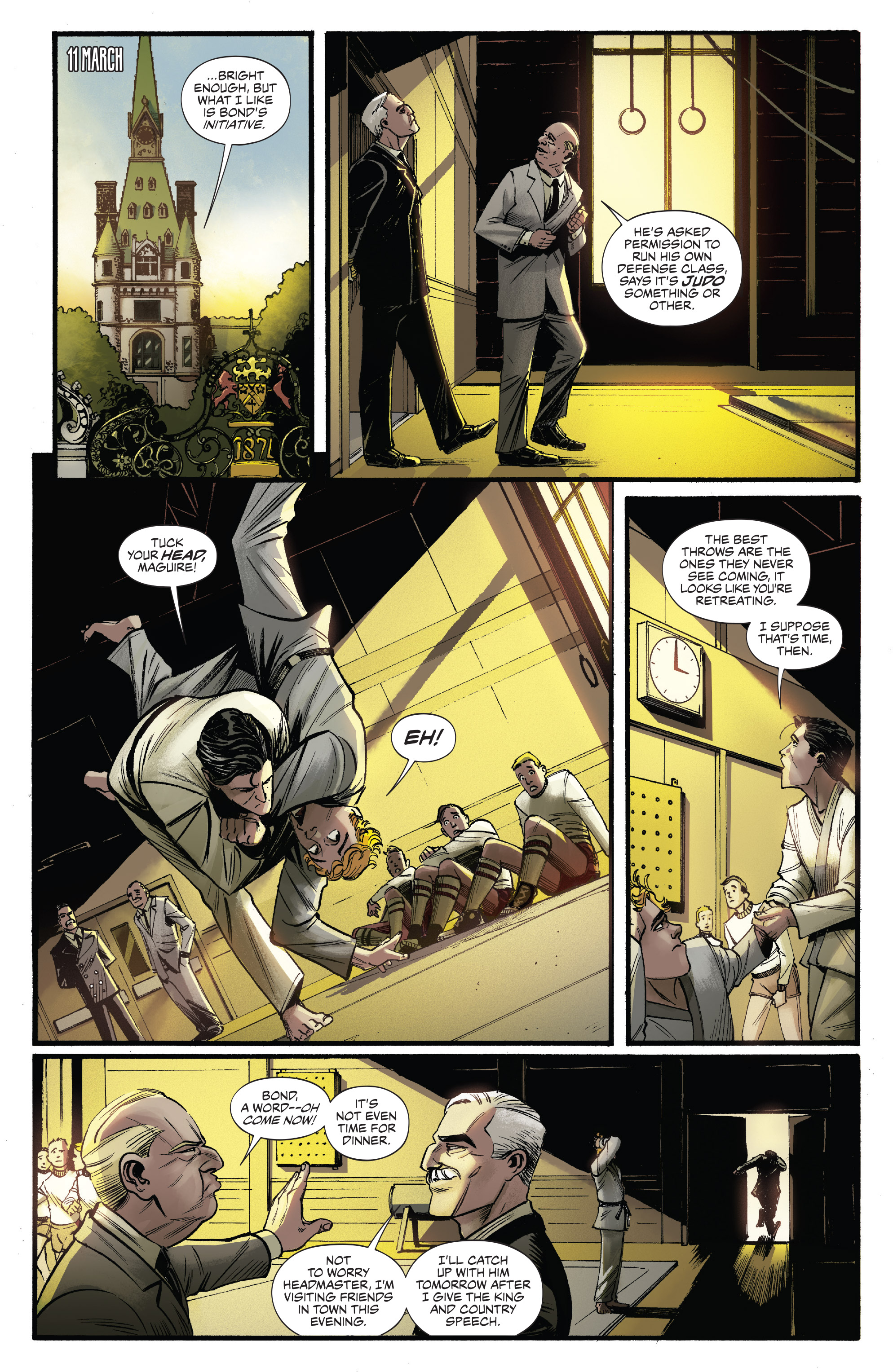 James Bond Origin (2018-) issue 1 - Page 12