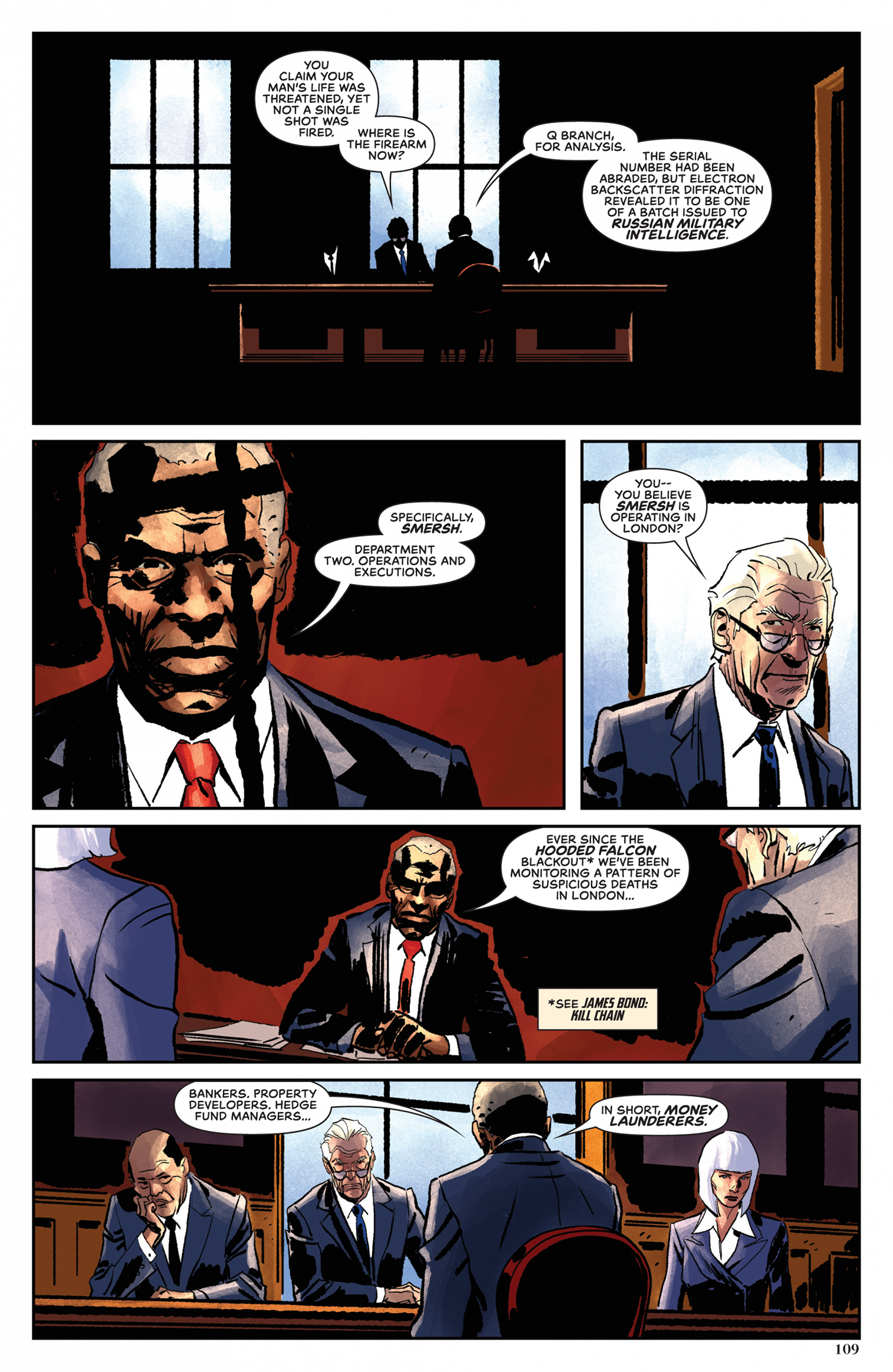 James Bond: Reflections of Death (2020-) issue 1 - Page 108