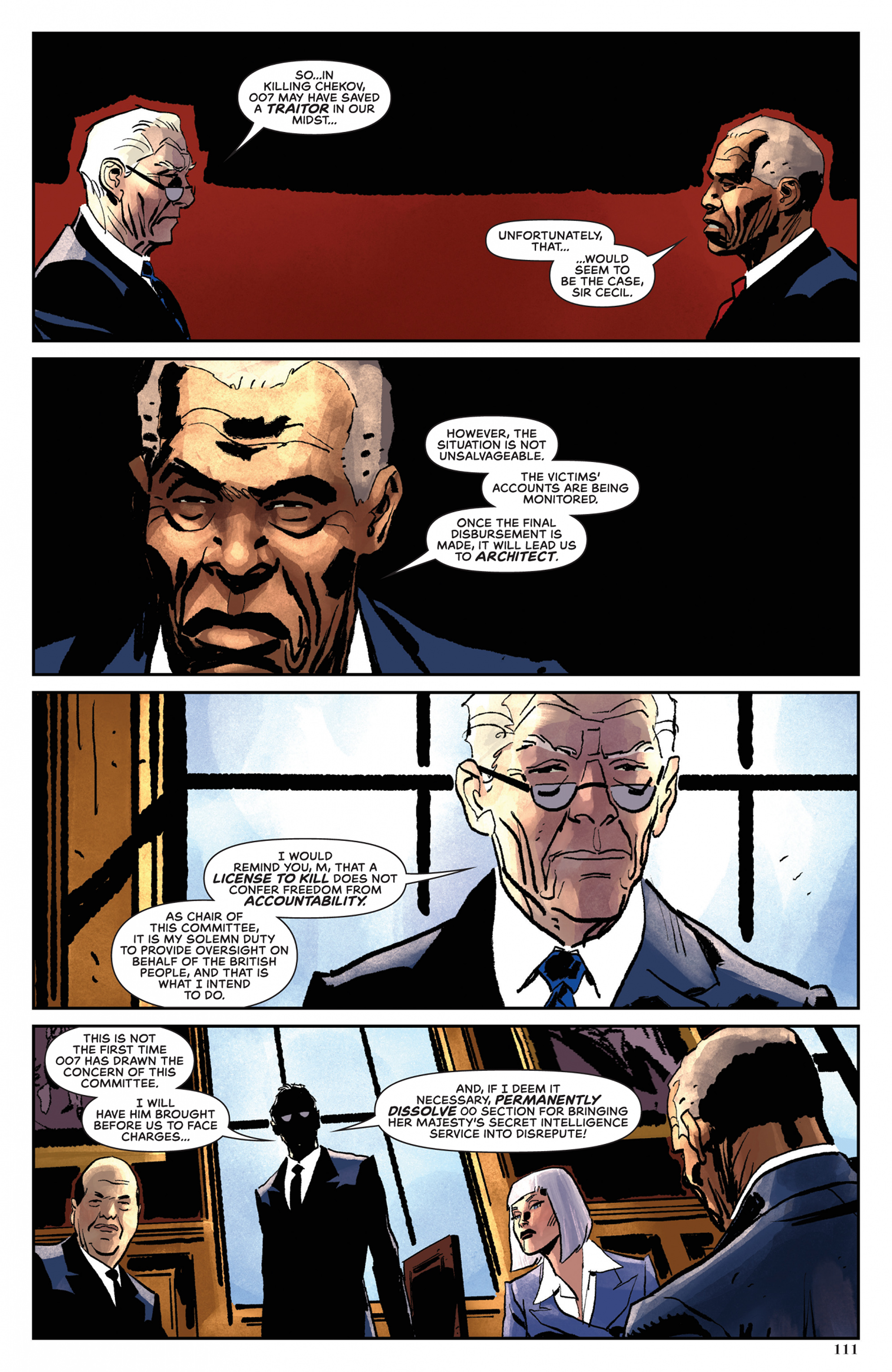 James Bond: Reflections of Death (2020-) issue 1 - Page 110