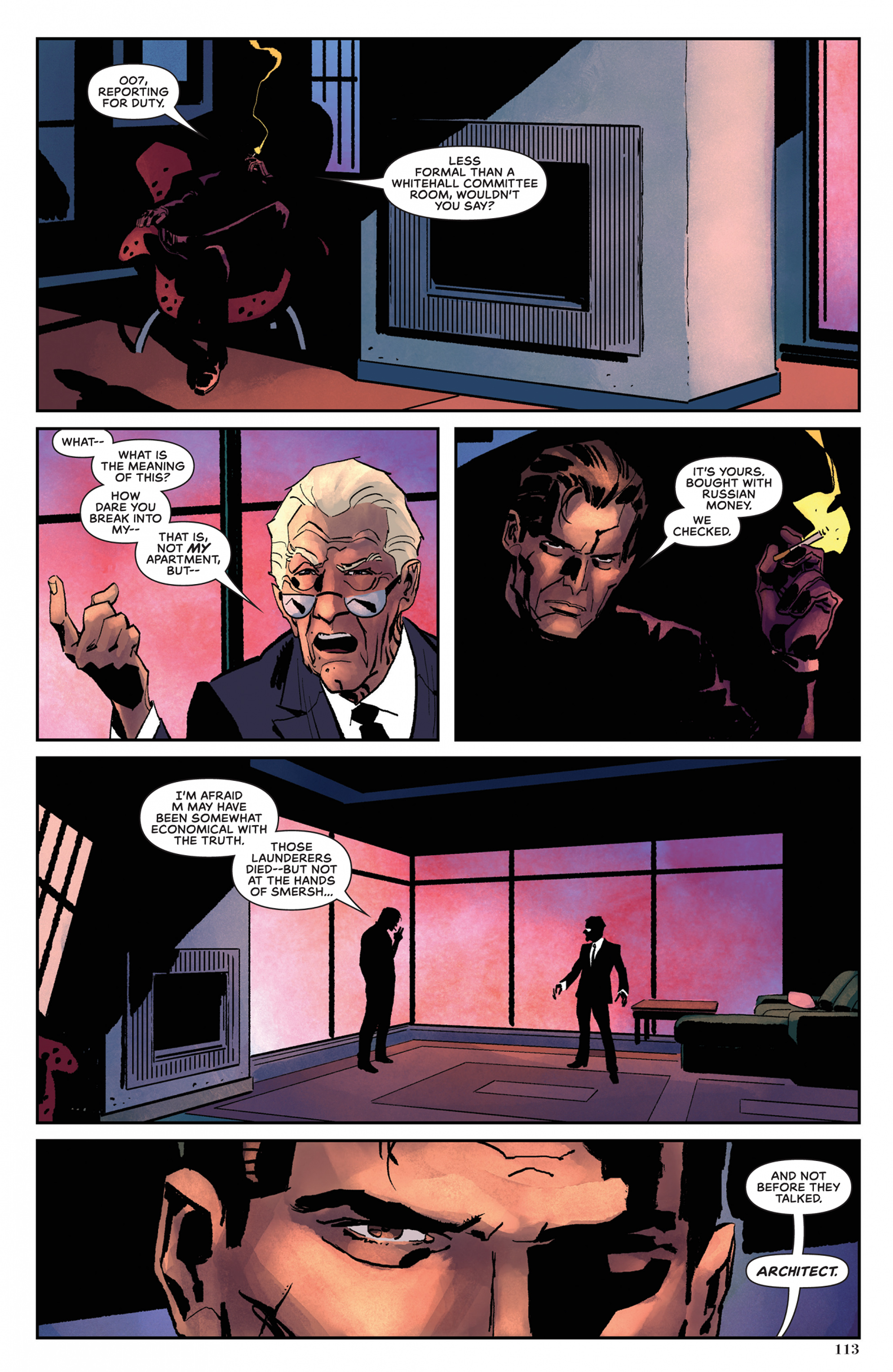 James Bond: Reflections of Death (2020-) issue 1 - Page 112