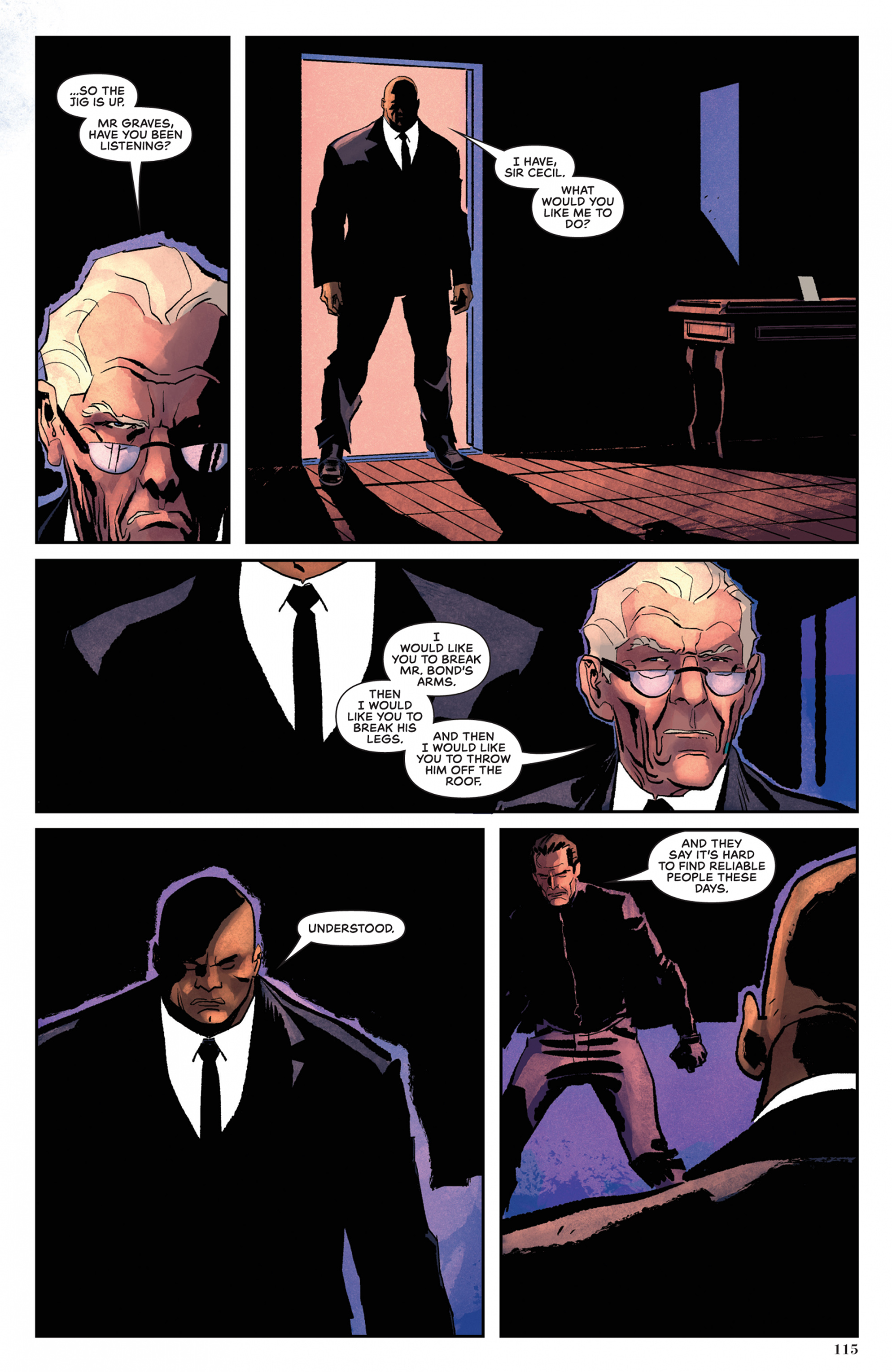 James Bond: Reflections of Death (2020-) issue 1 - Page 114