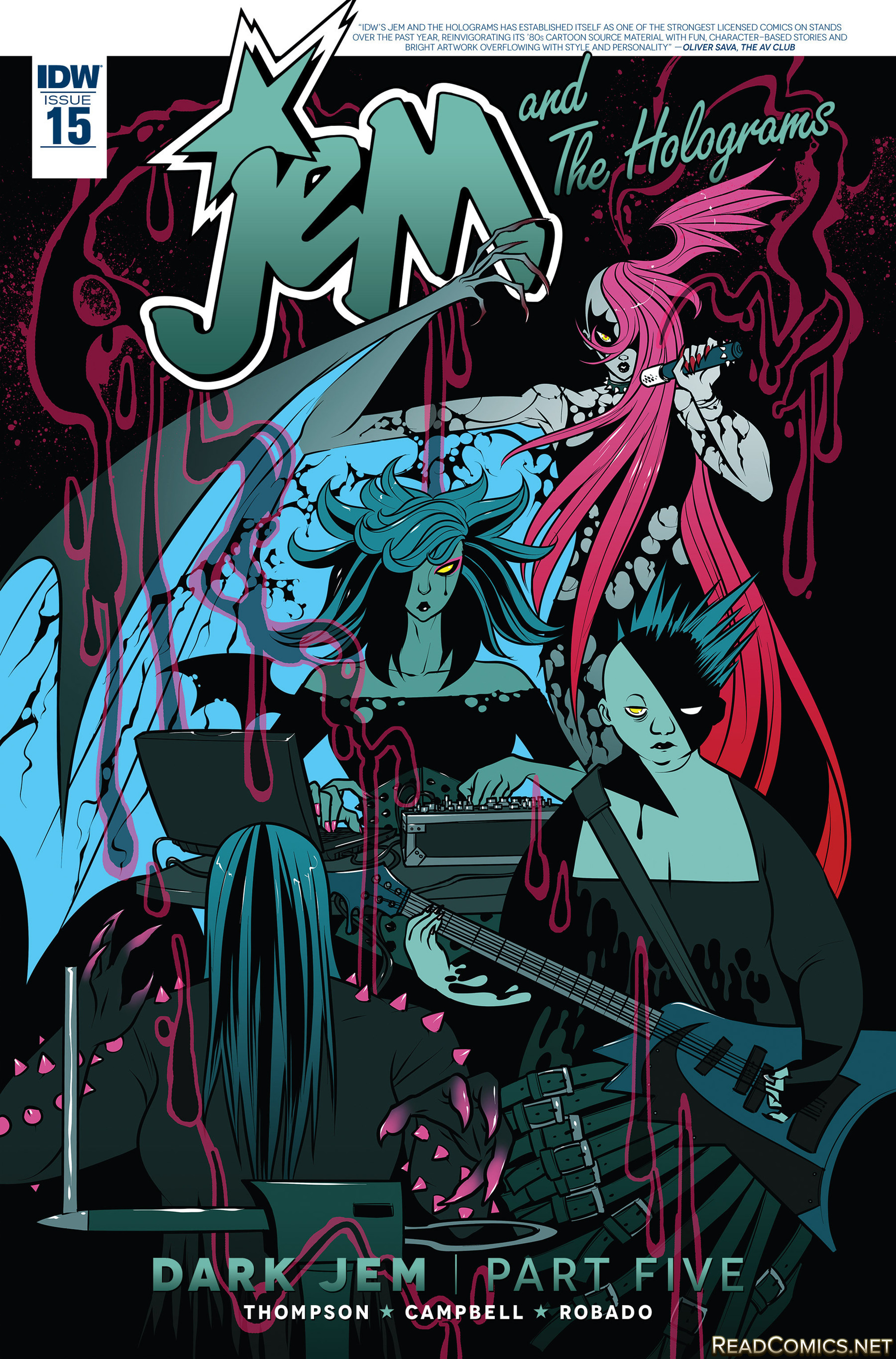 Jem and the Holograms (2015-): Chapter 15 - Page 1