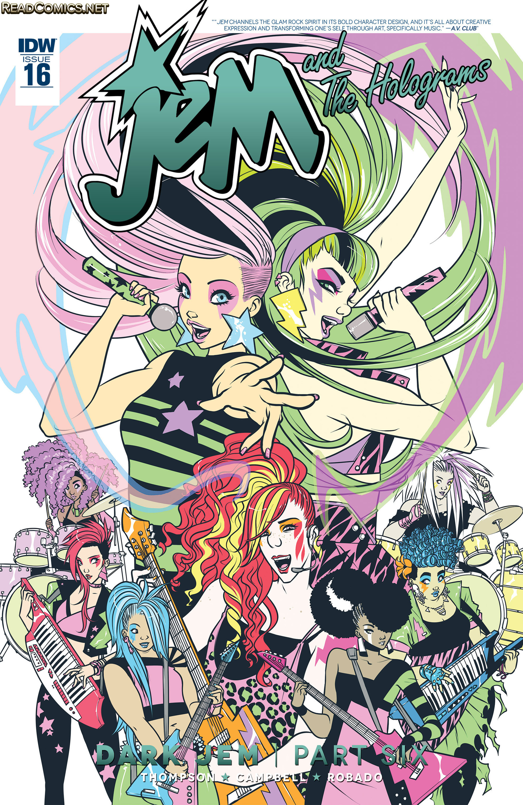 Jem and the Holograms (2015-): Chapter 16 - Page 1