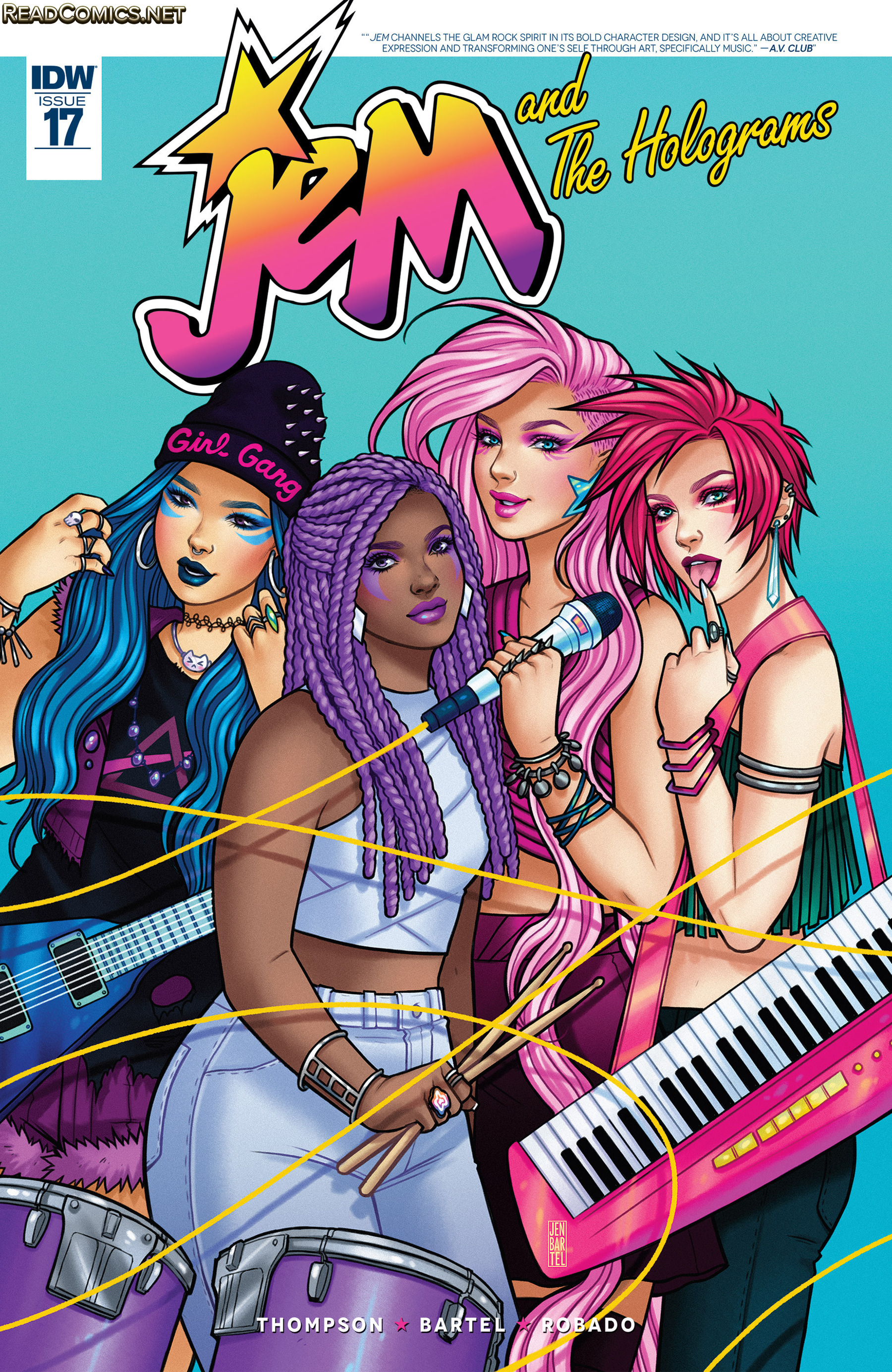 Jem and the Holograms (2015-): Chapter 17 - Page 1