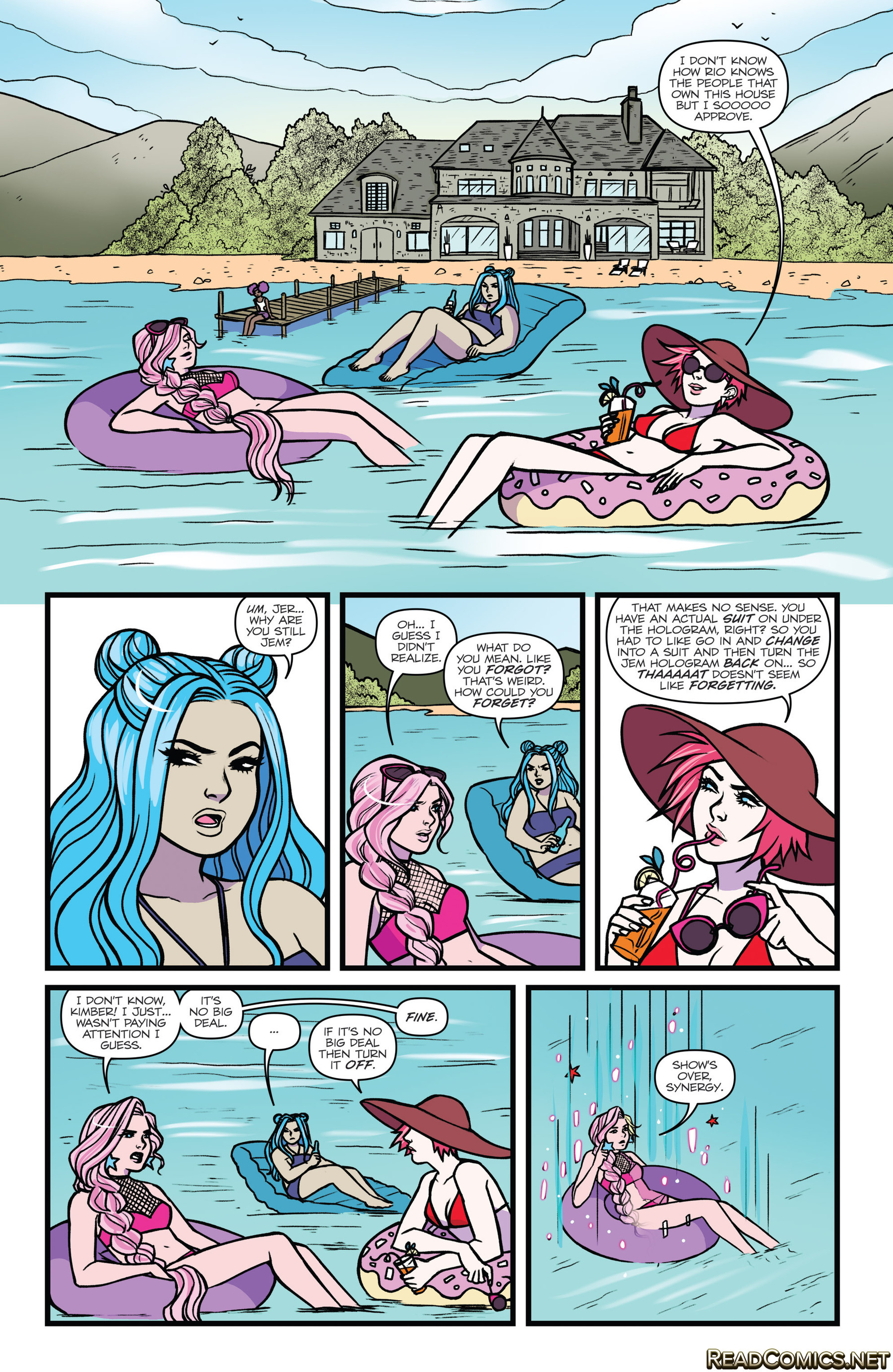 Jem and the Holograms (2015-): Chapter 17 - Page 8