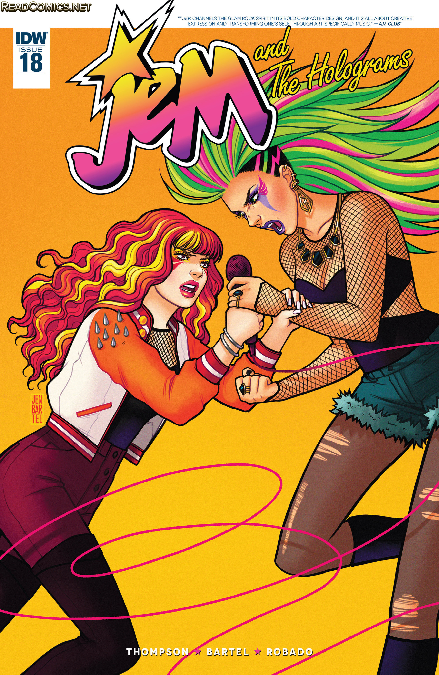 Jem and the Holograms (2015-): Chapter 18 - Page 1