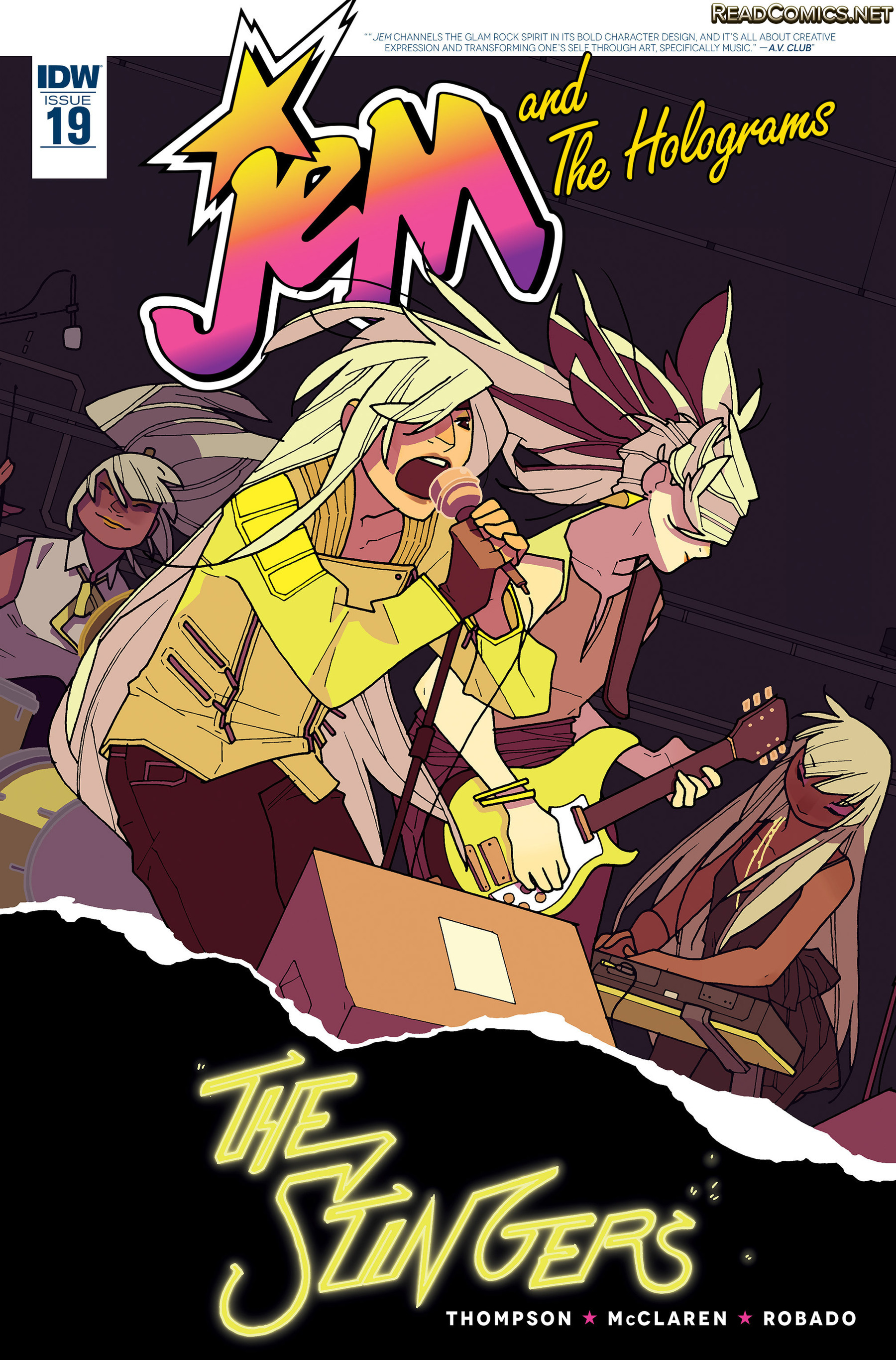 Jem and the Holograms (2015-): Chapter 19 - Page 1
