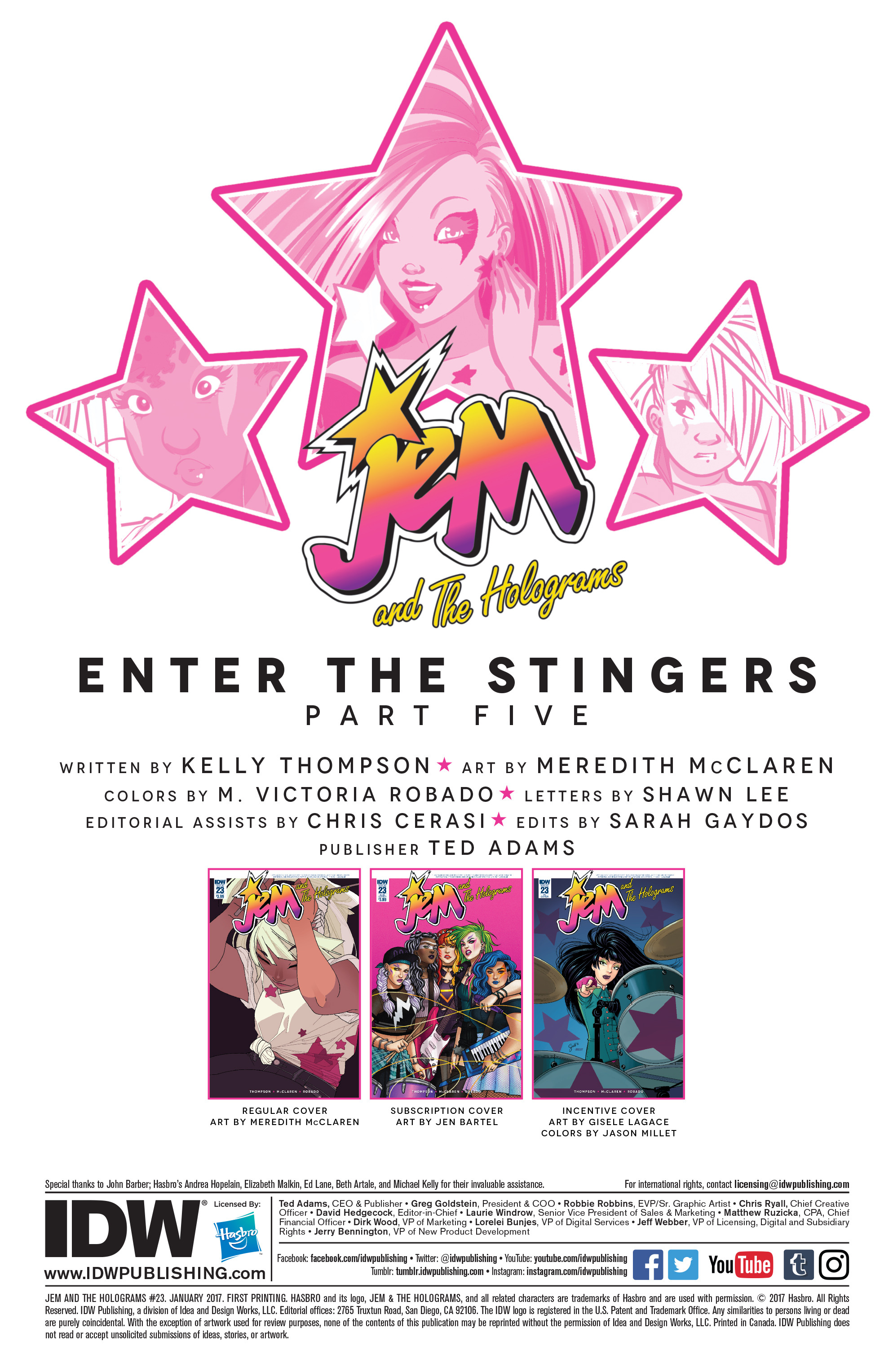 Jem and the Holograms (2015-) issue 23 - Page 2