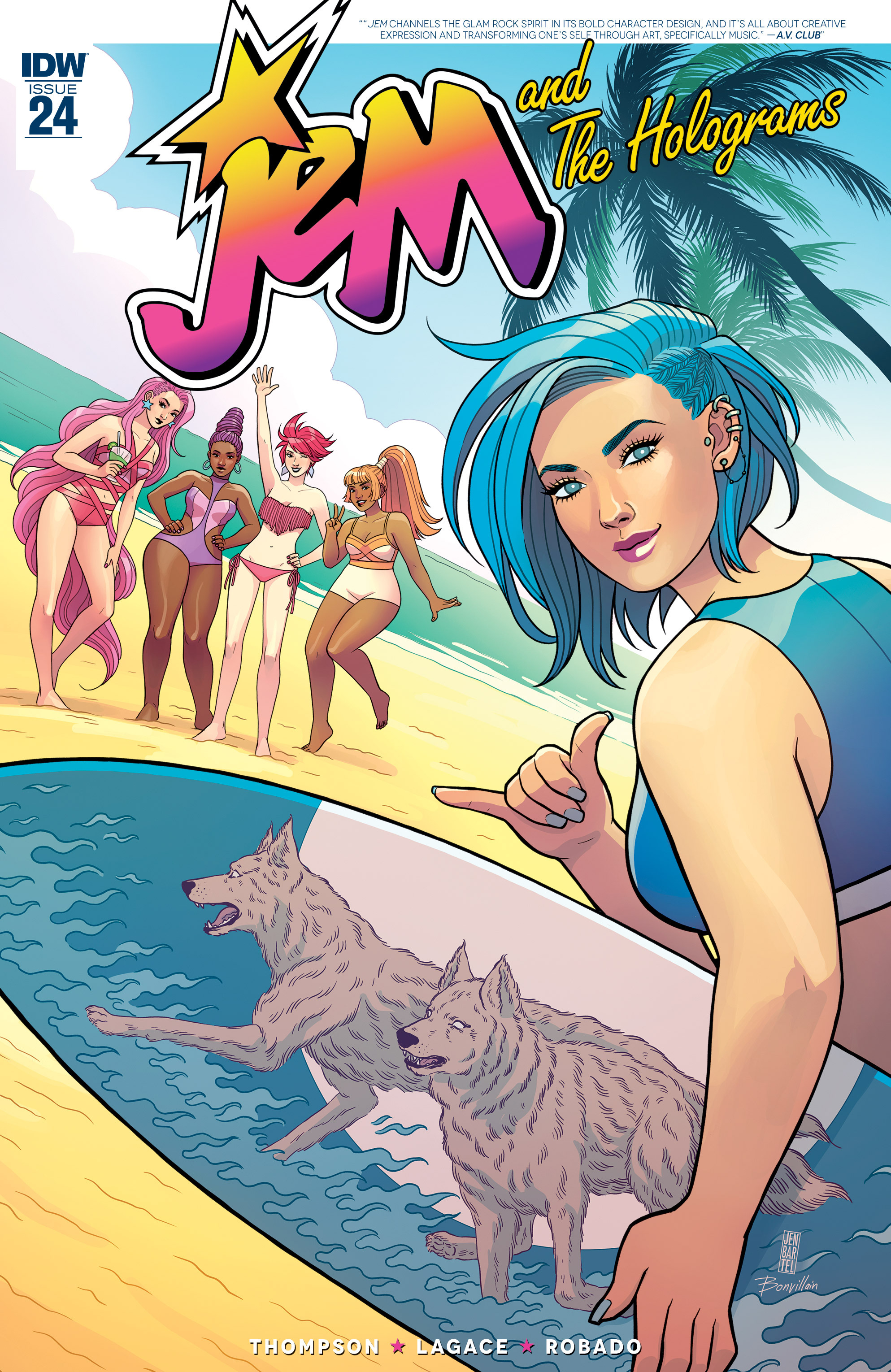 Jem and the Holograms (2015-): Chapter 24 - Page 1