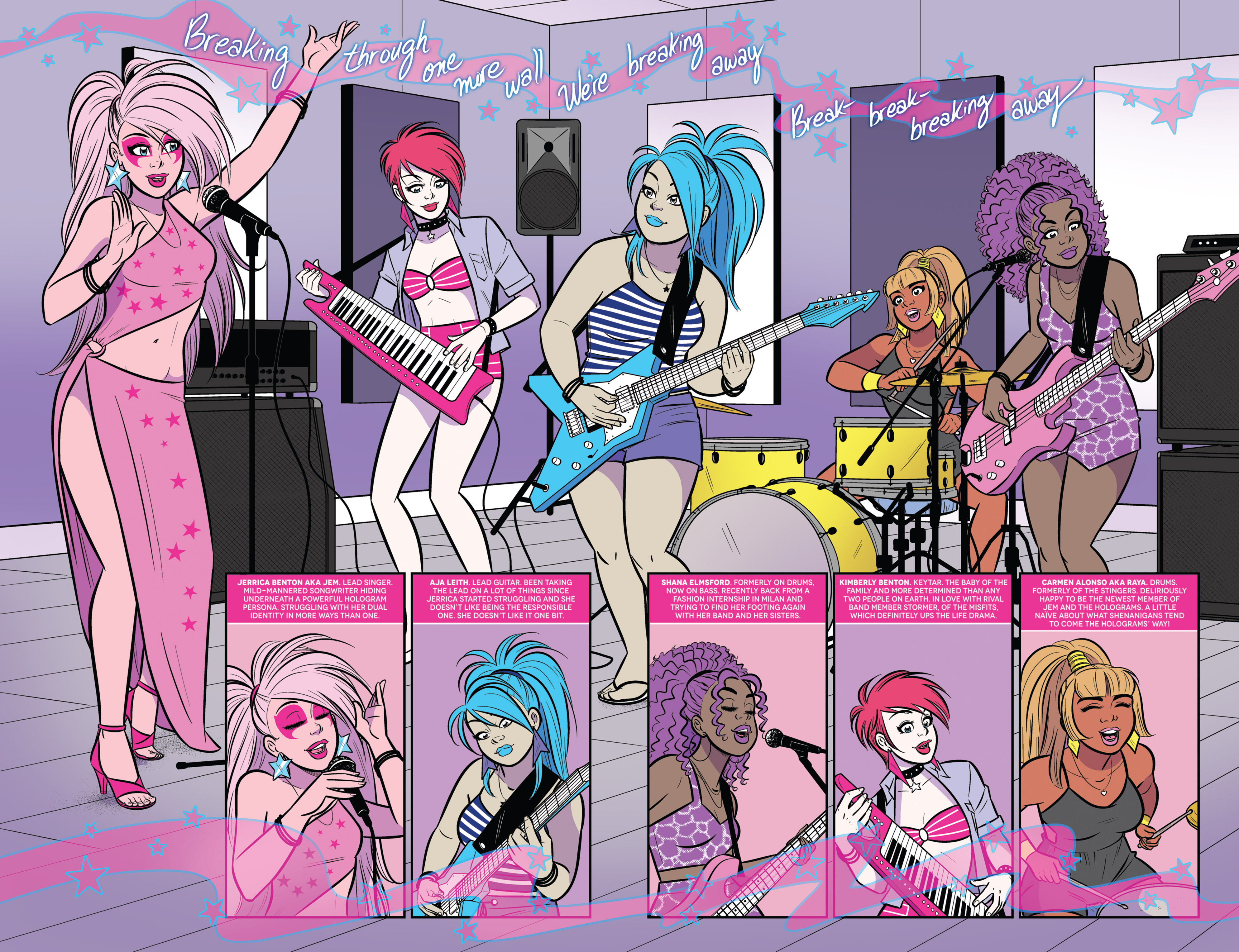 Jem and the Holograms (2015-) issue 24 - Page 6