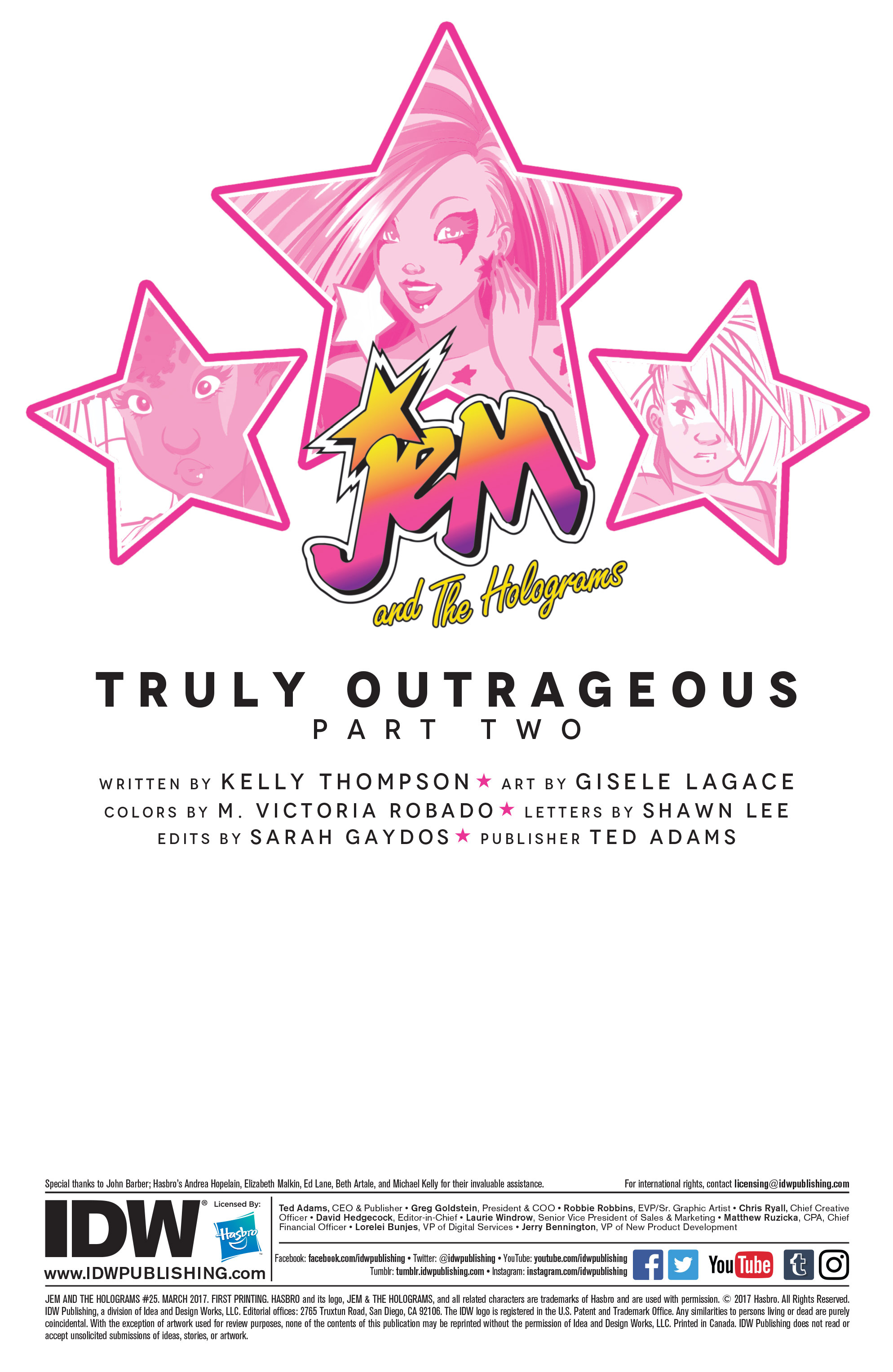 Jem and the Holograms (2015-) issue 25 - Page 2