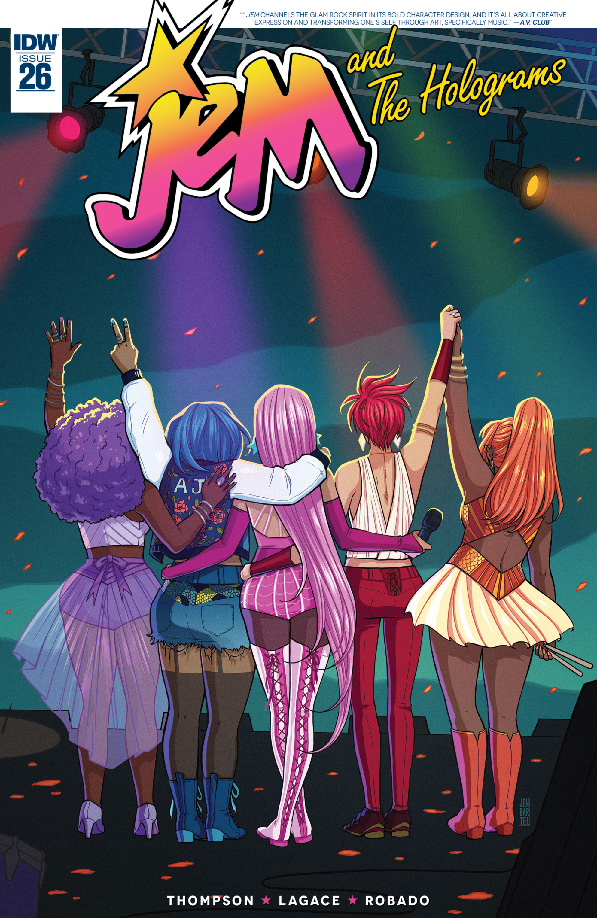 Jem and the Holograms (2015-): Chapter 26 - Page 1