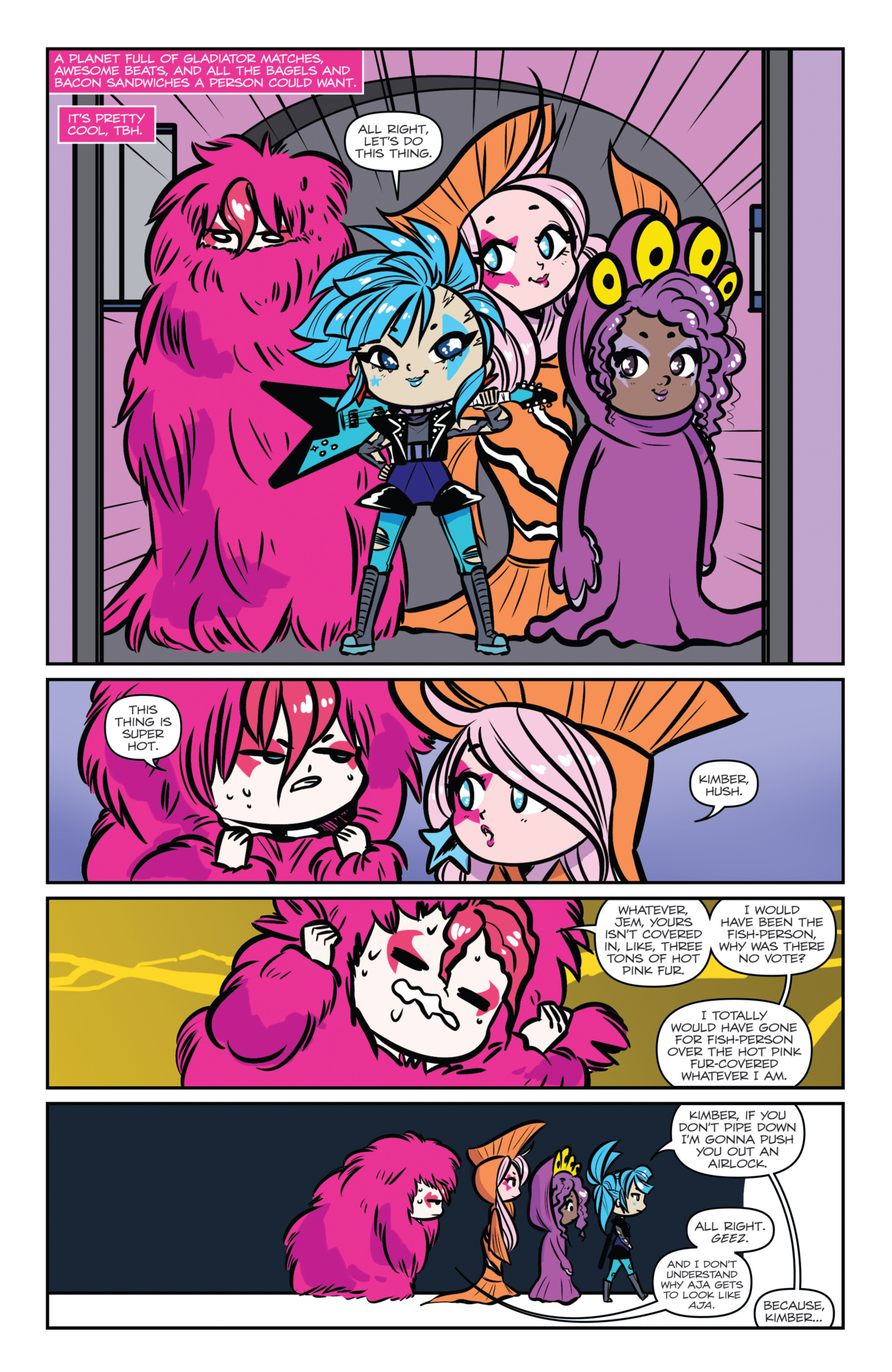 Jem and the Holograms (2015-) issue - Annual 2017 - Page 17