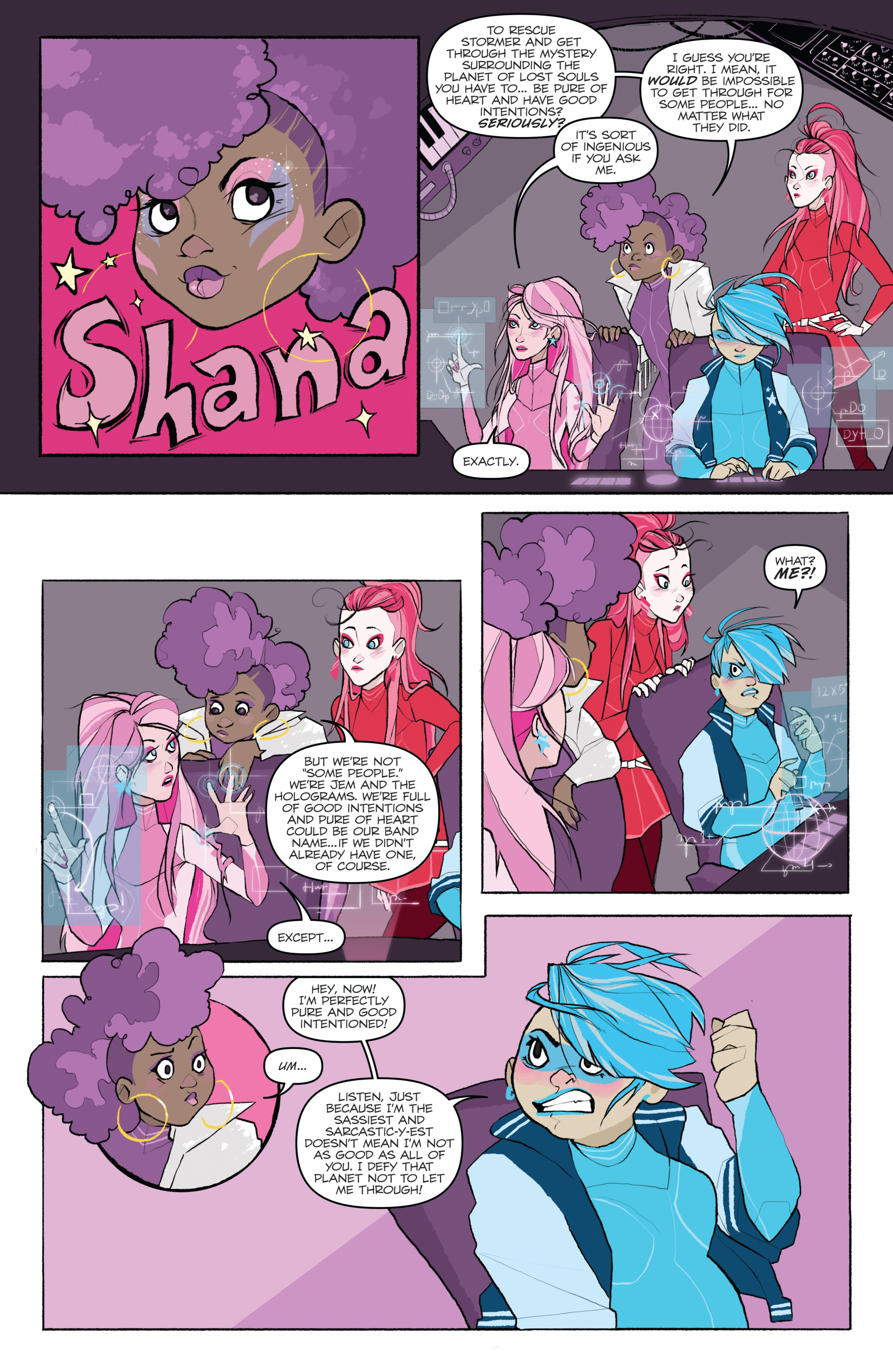 Jem and the Holograms (2015-) issue - Annual 2017 - Page 24