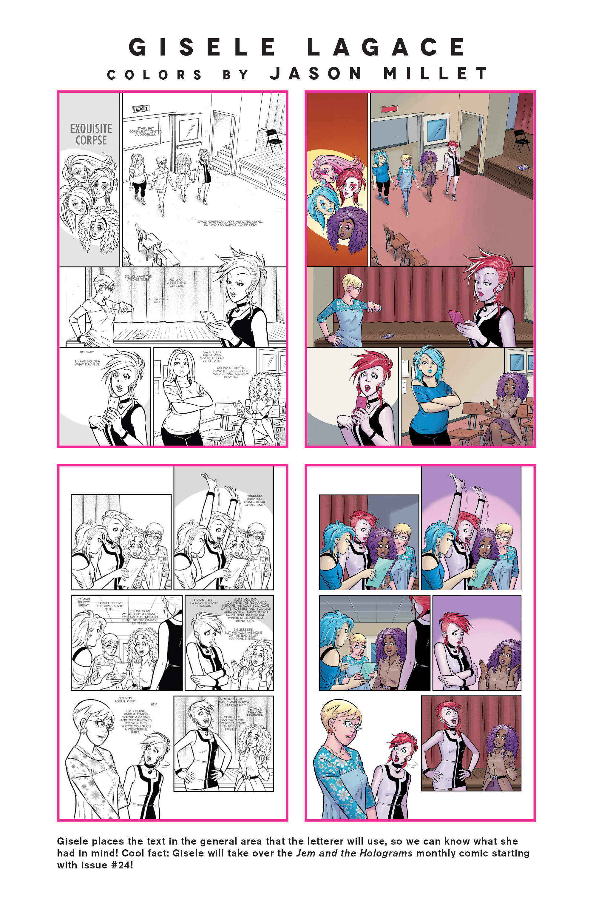 Jem and the Holograms (2015-) issue - Annual 2017 - Page 44