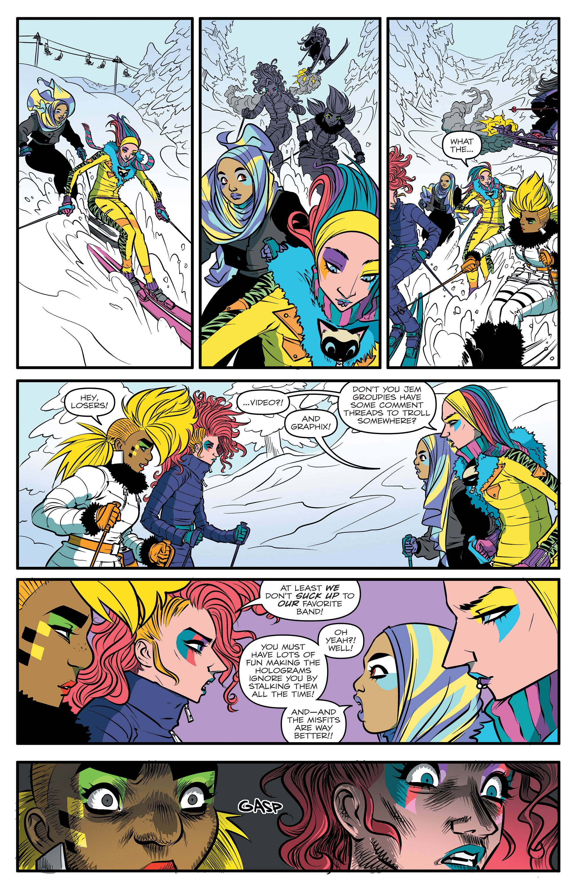 Jem and the Holograms: Dimensions (2017) issue 1 - Page 7