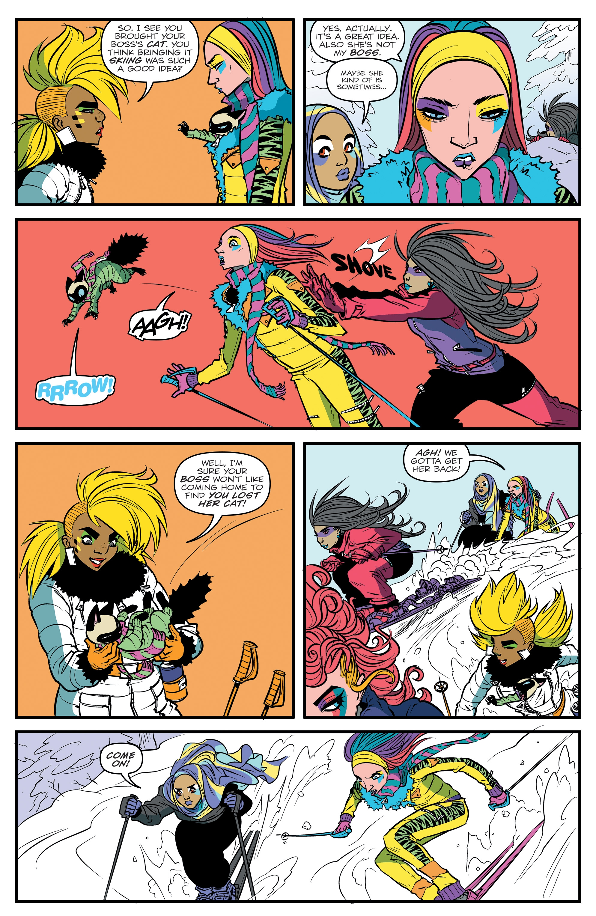 Jem and the Holograms: Dimensions (2017) issue 1 - Page 8