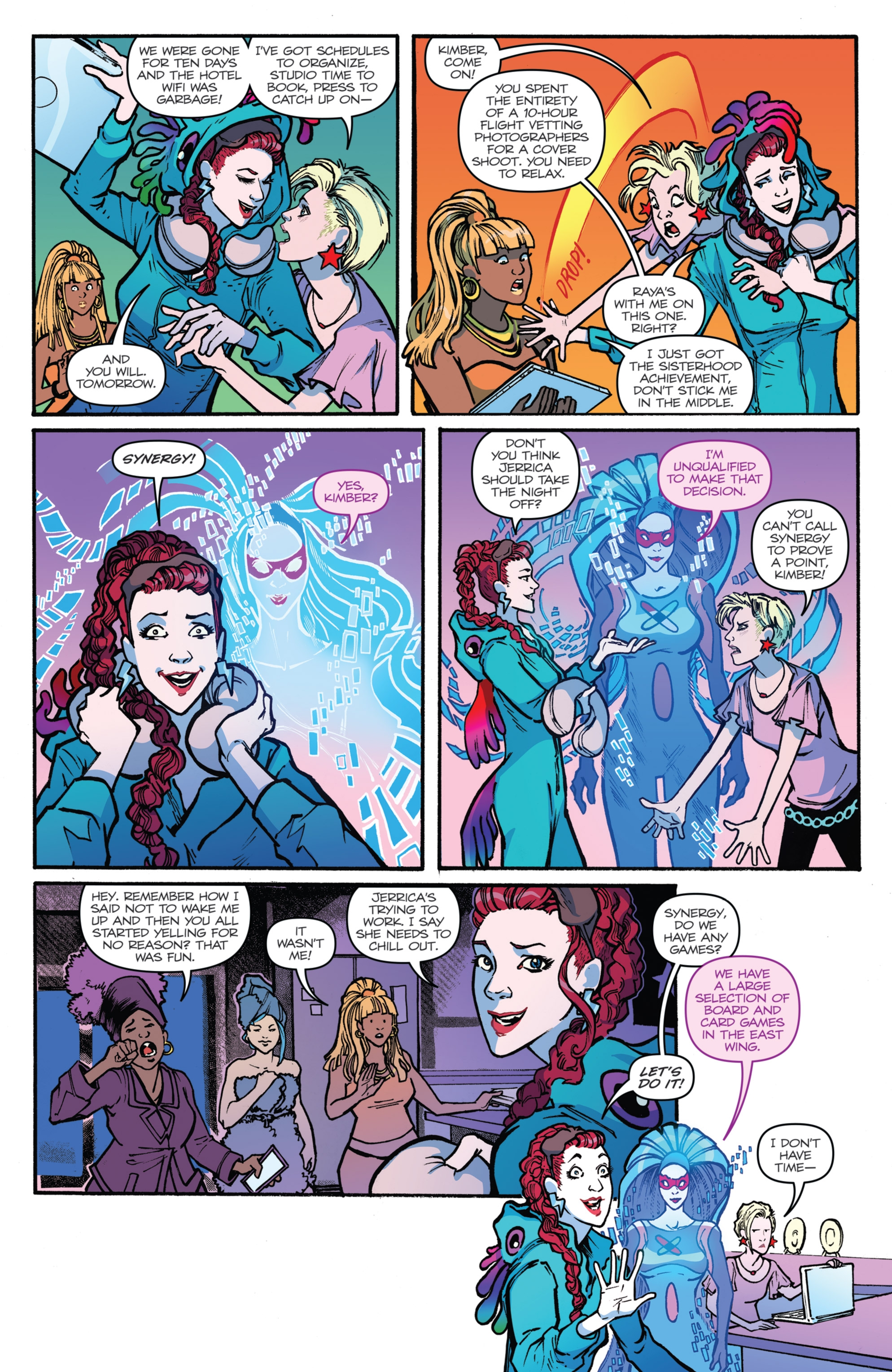 Jem and the Holograms: Dimensions (2017) issue 1 - Page 16