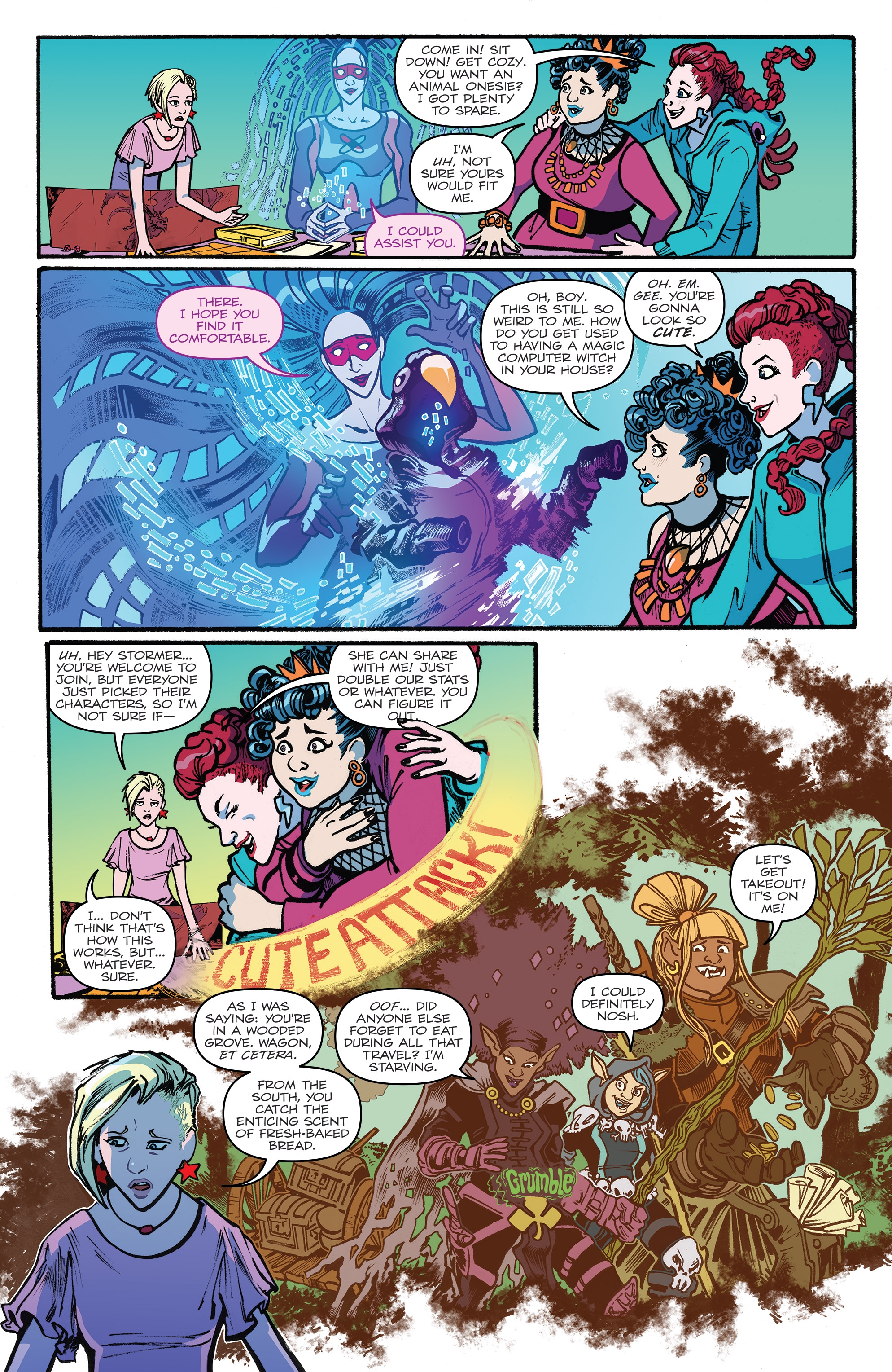 Jem and the Holograms: Dimensions (2017) issue 1 - Page 21