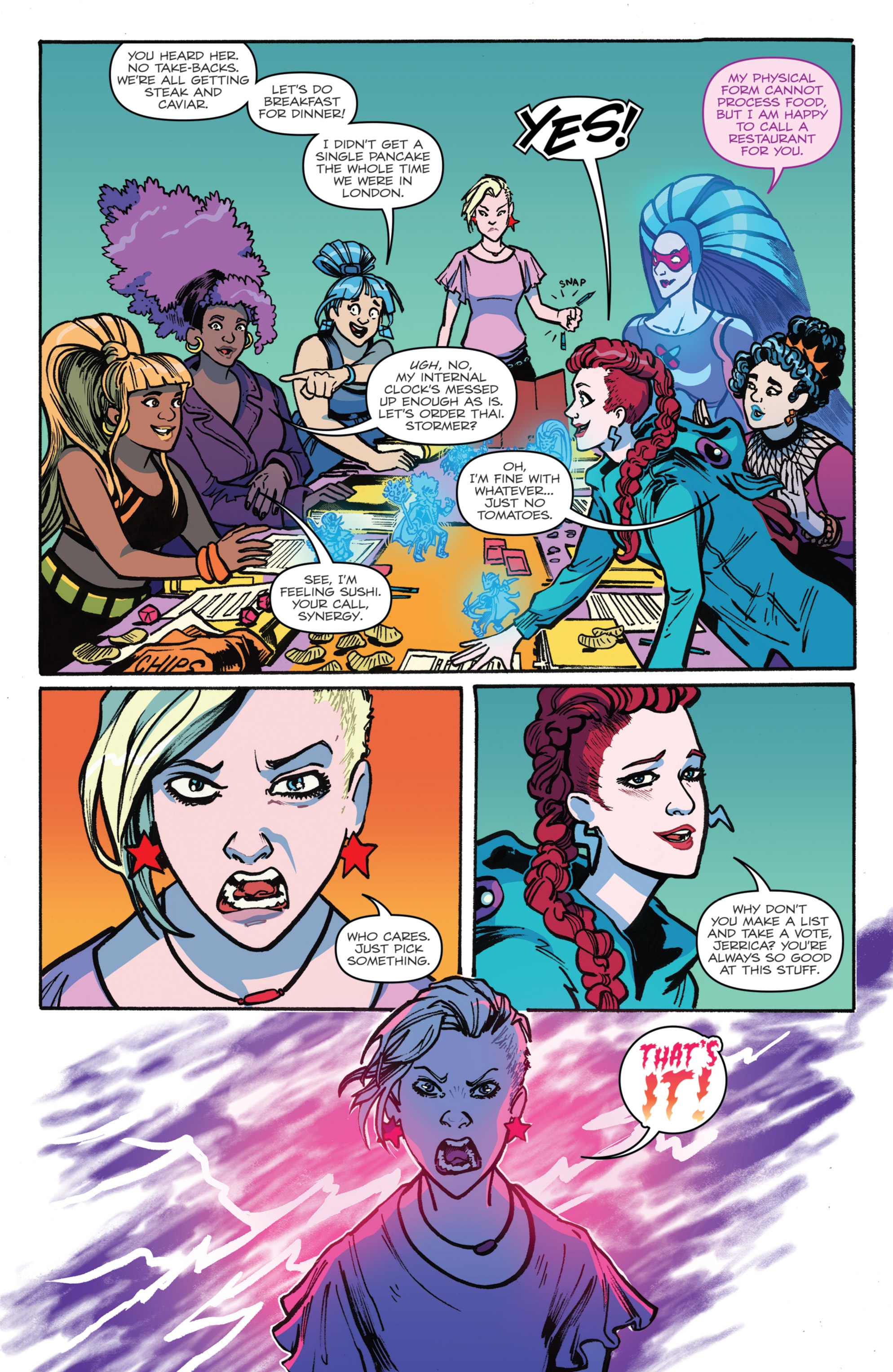 Jem and the Holograms: Dimensions (2017) issue 1 - Page 22