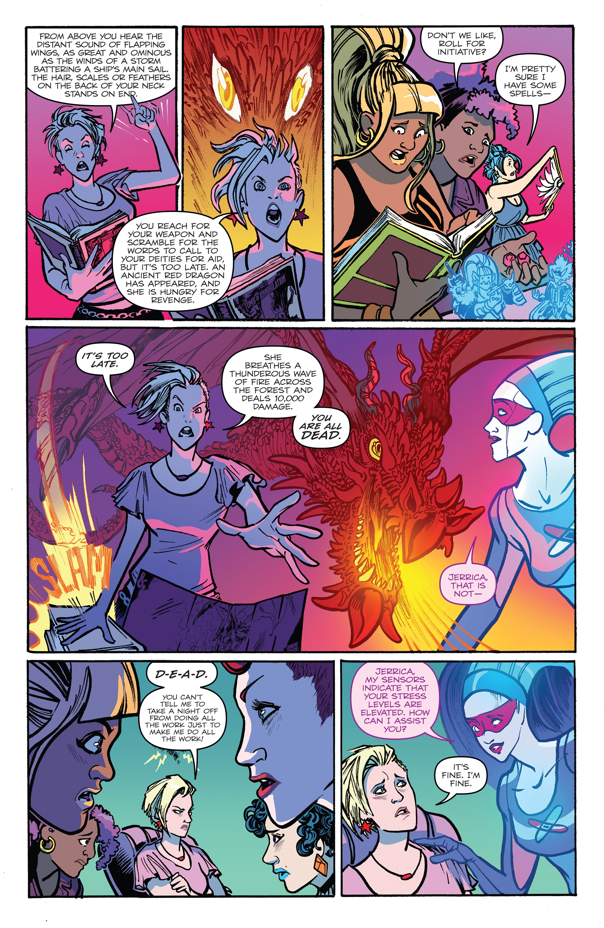 Jem and the Holograms: Dimensions (2017) issue 1 - Page 23