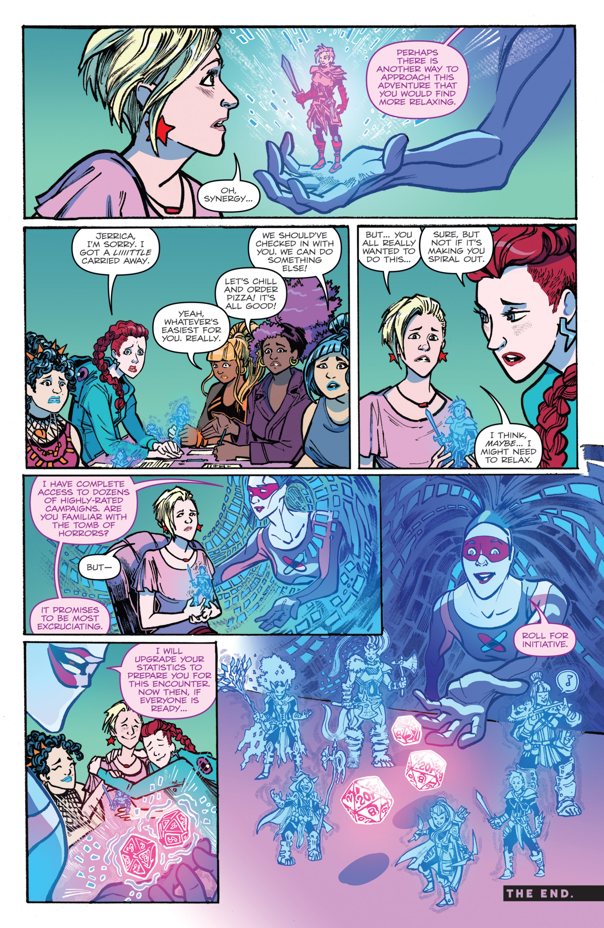 Jem and the Holograms: Dimensions (2017) issue 1 - Page 24