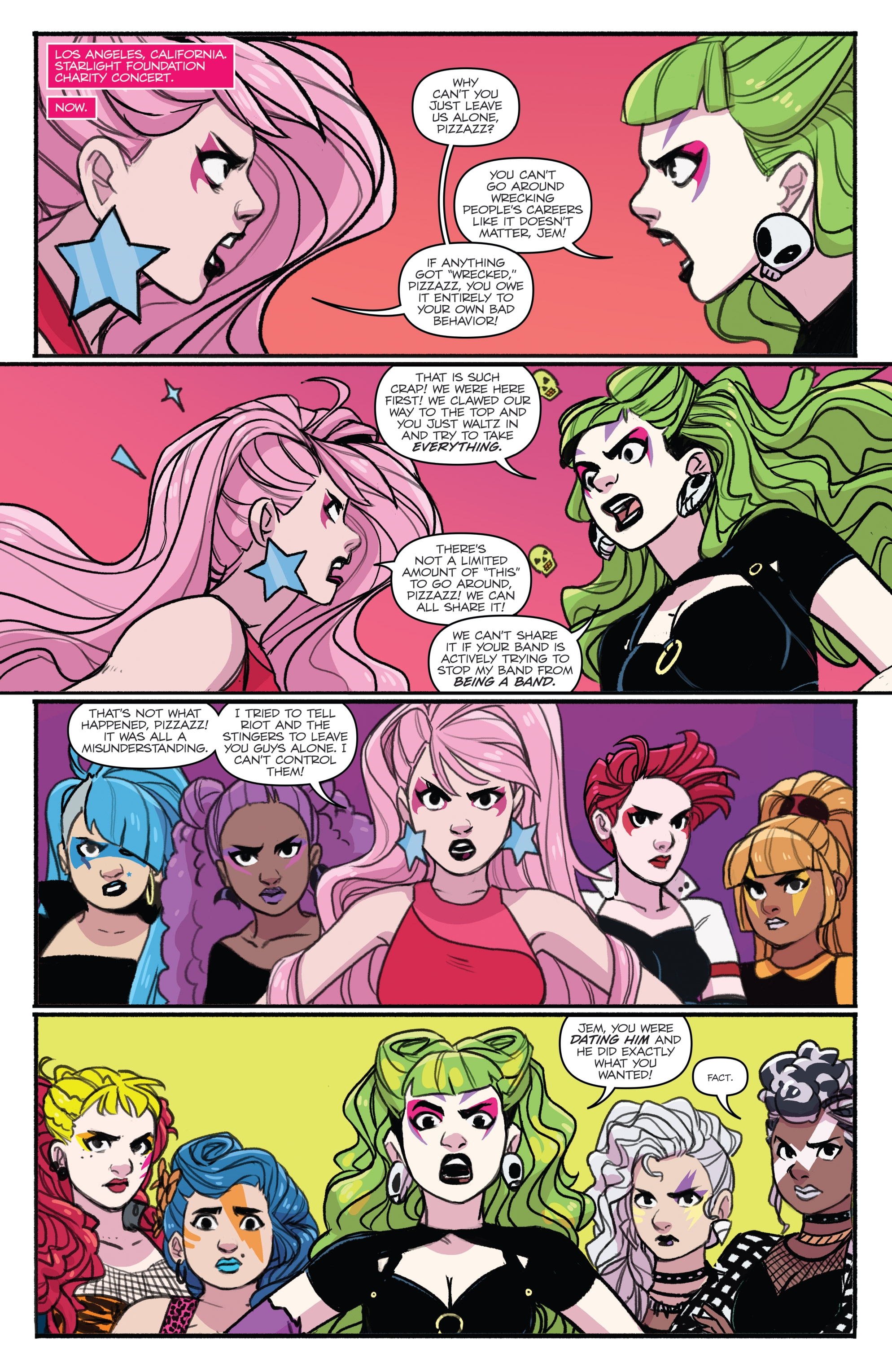 Jem and the Holograms: Dimensions (2017) issue 1 - Page 31