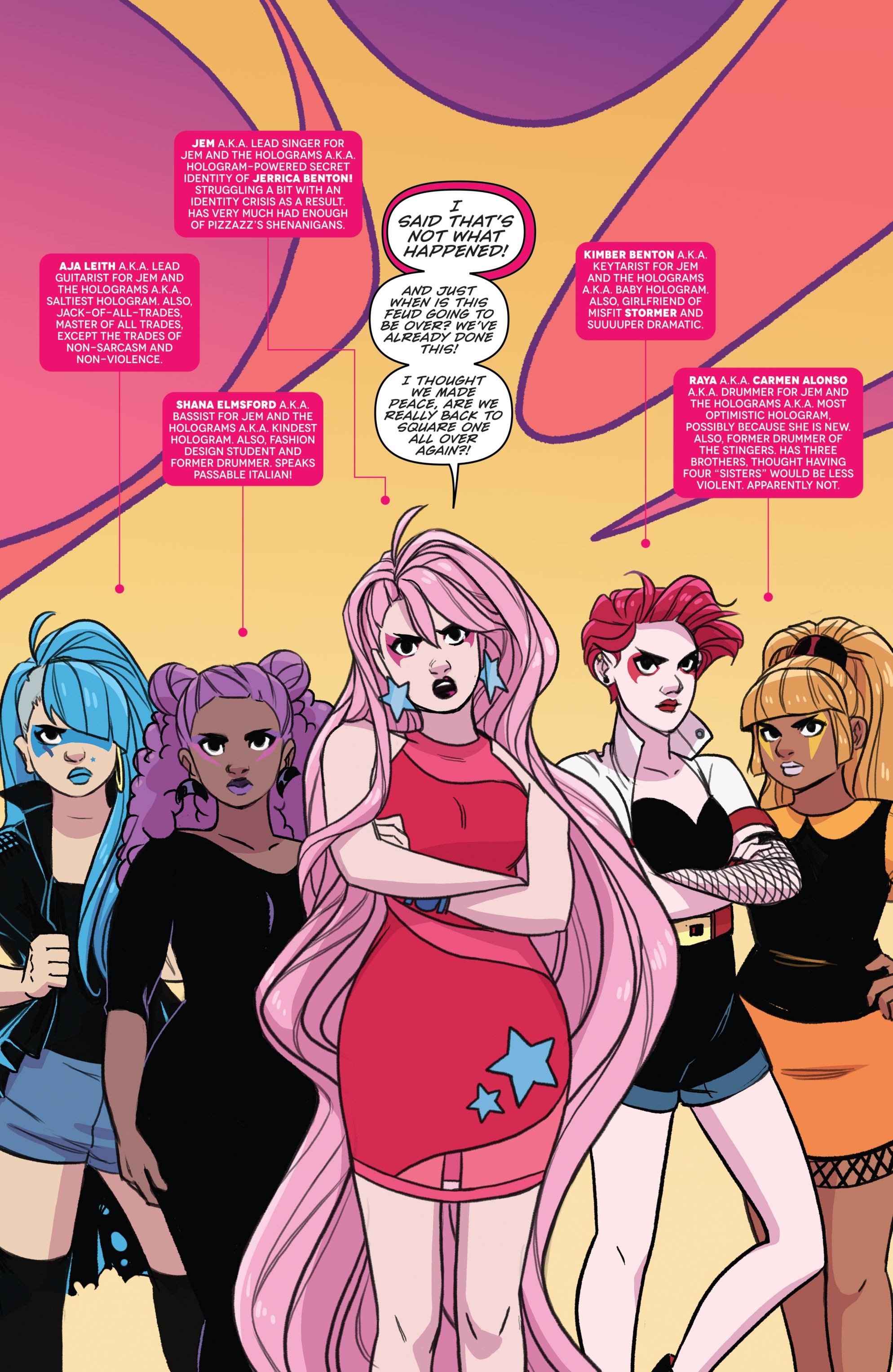 Jem and the Holograms: Dimensions (2017) issue 1 - Page 32