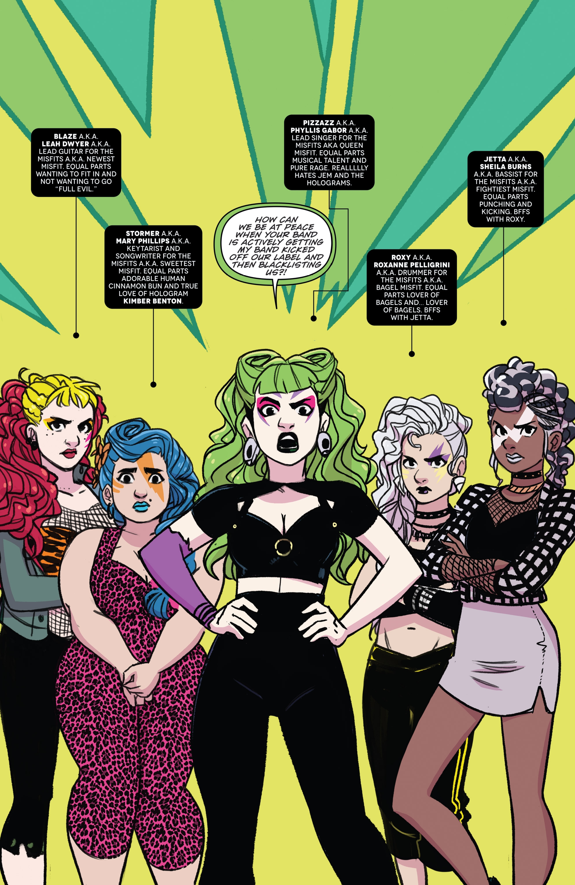 Jem and the Holograms: Dimensions (2017) issue 1 - Page 33