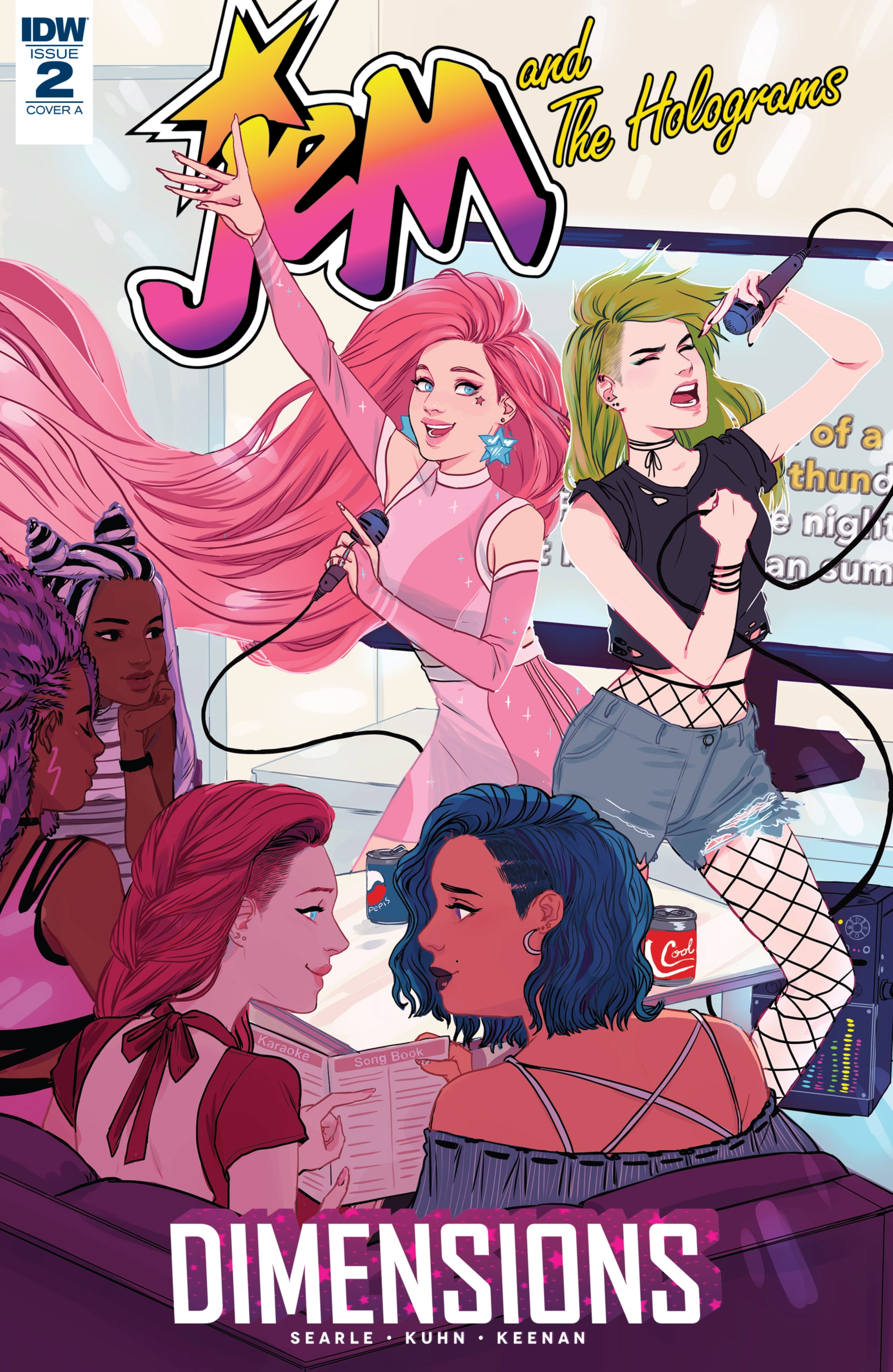 Jem and the Holograms: Dimensions (2017): Chapter 2 - Page 1