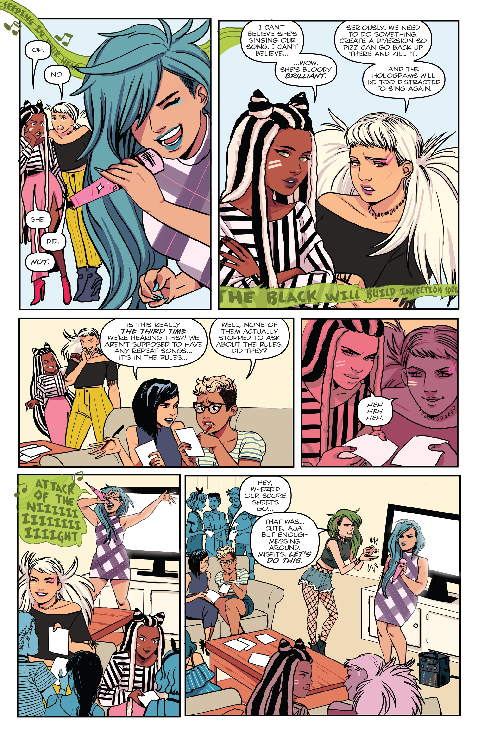 Jem and the Holograms: Dimensions (2017) issue 2 - Page 8