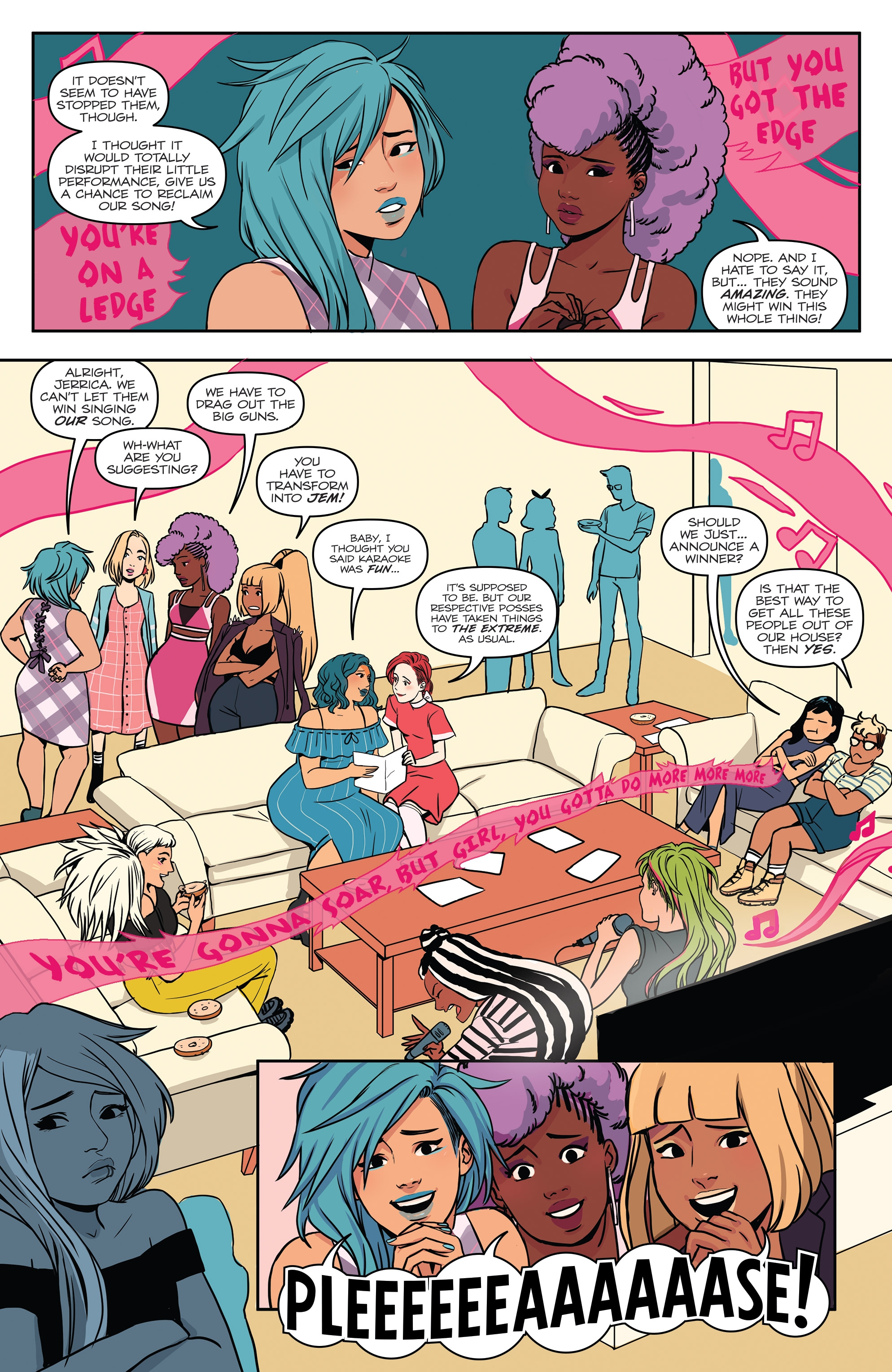 Jem and the Holograms: Dimensions (2017) issue 2 - Page 11