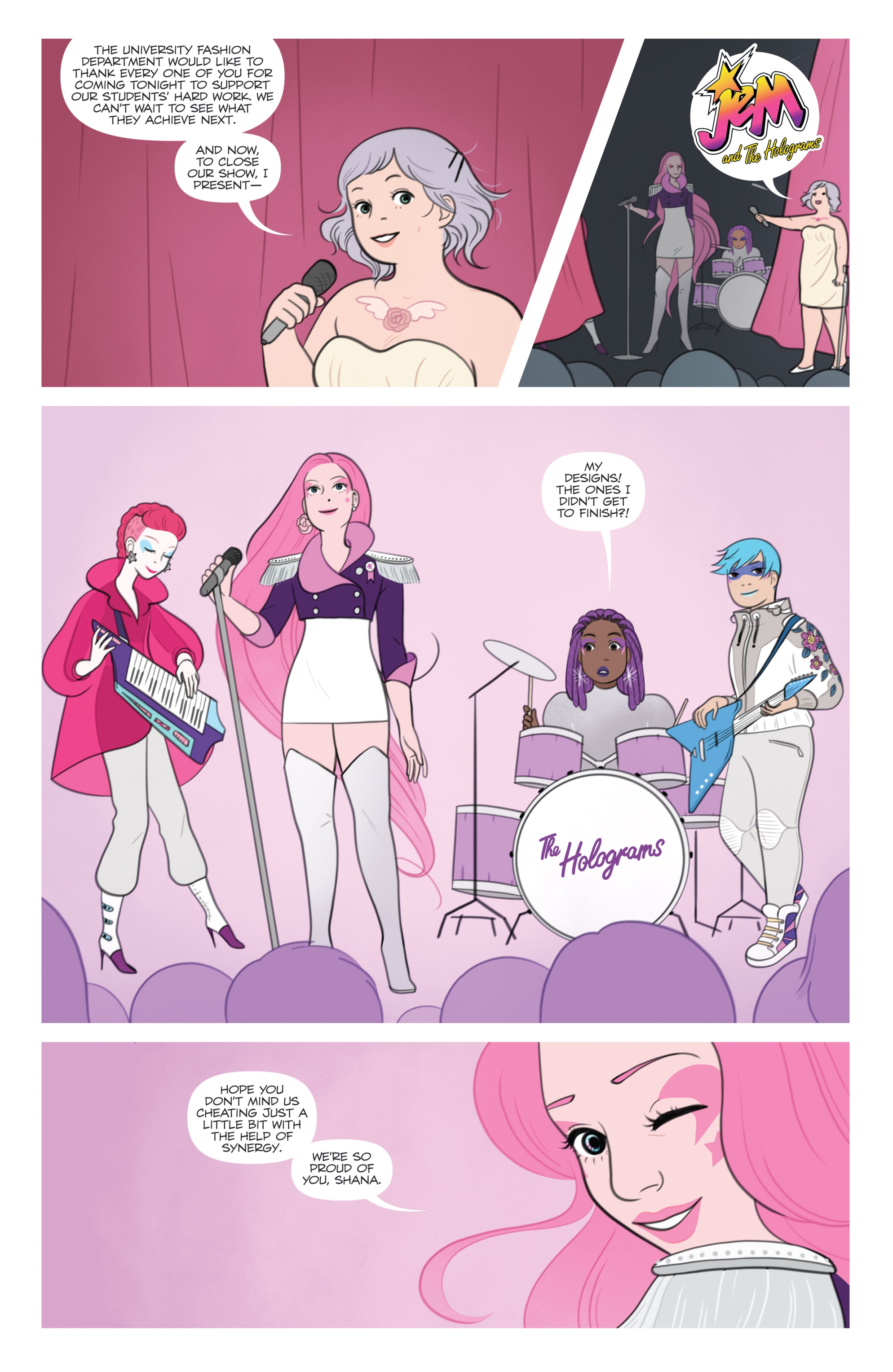 Jem and the Holograms: Dimensions (2017) issue 2 - Page 23