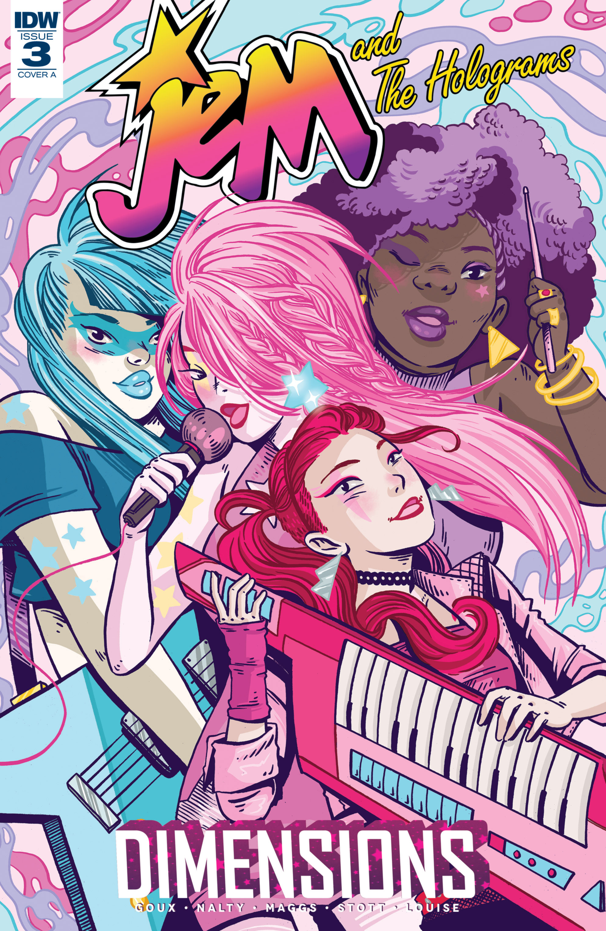 Jem and the Holograms: Dimensions (2017): Chapter 3 - Page 1