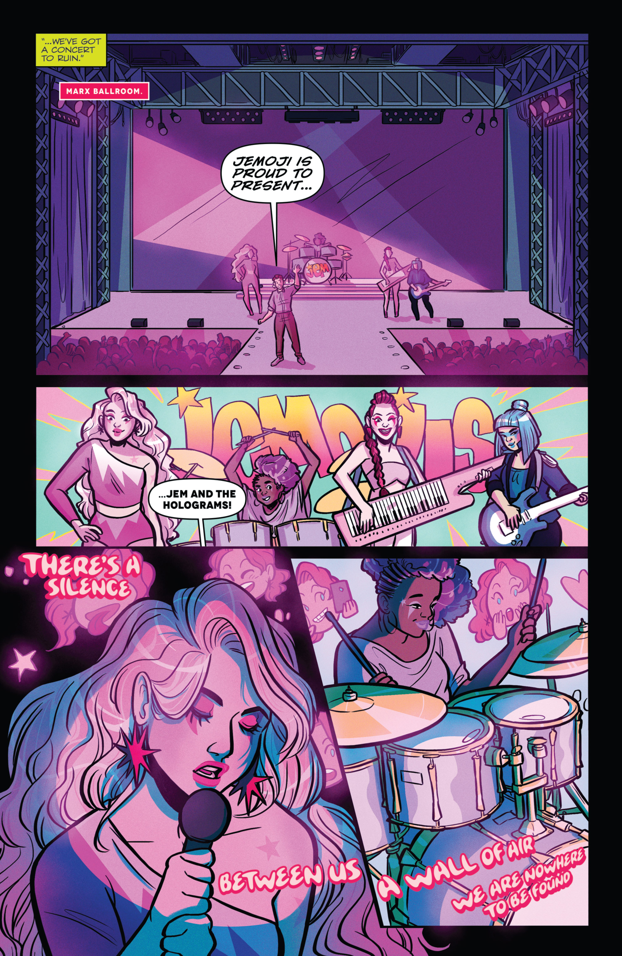 Jem and the Holograms: Dimensions (2017) issue 4 - Page 19