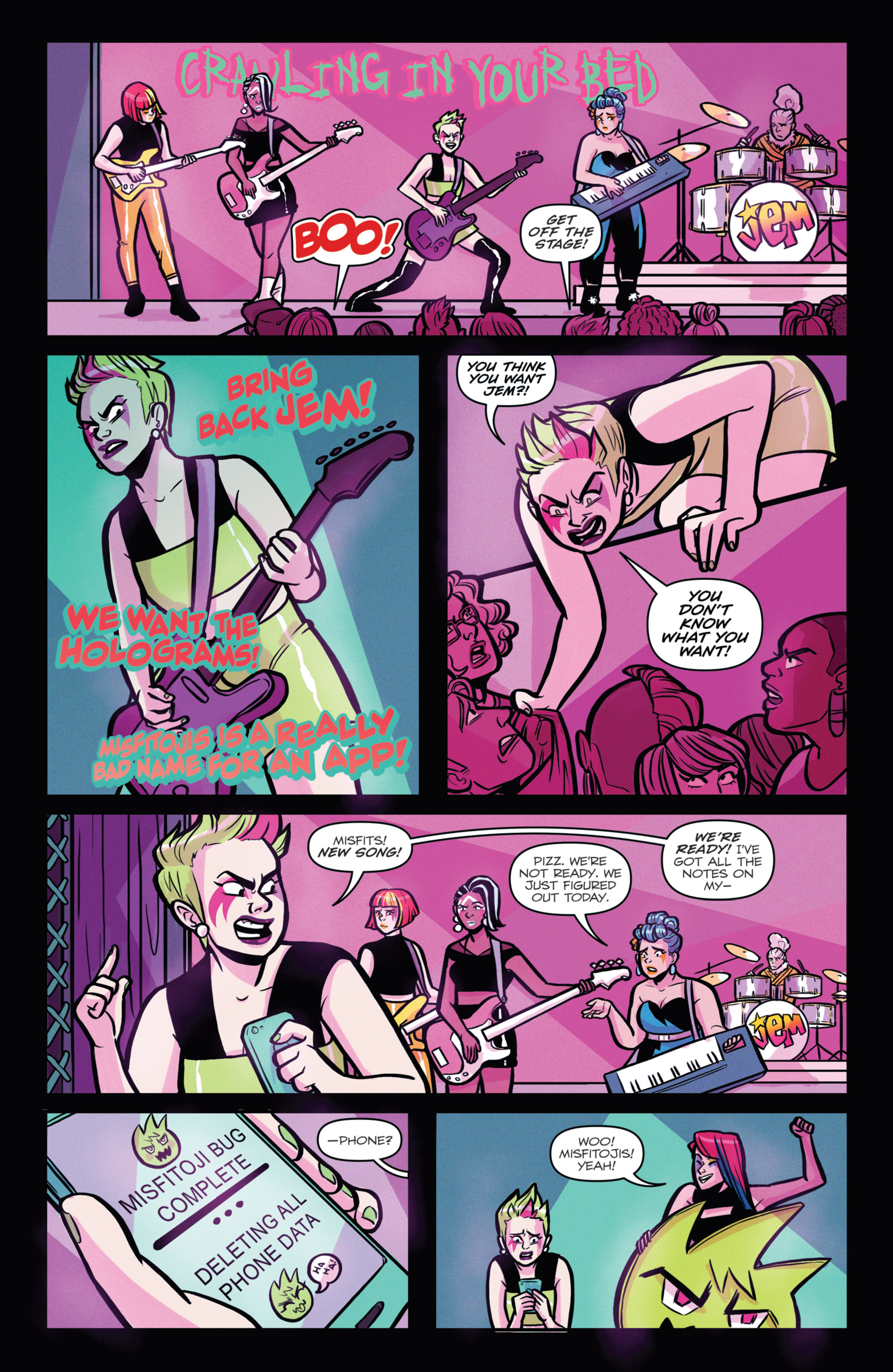 Jem and the Holograms: Dimensions (2017) issue 4 - Page 23